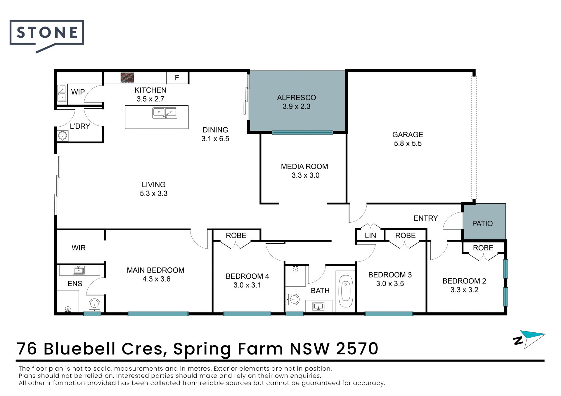Contemporary family living in Spring Farm