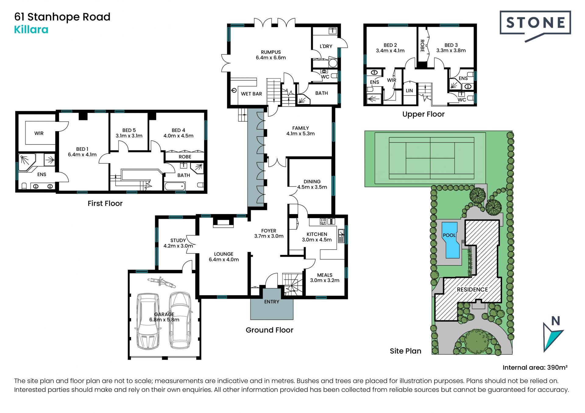 Grand family estate with tennis court and a privileged setting