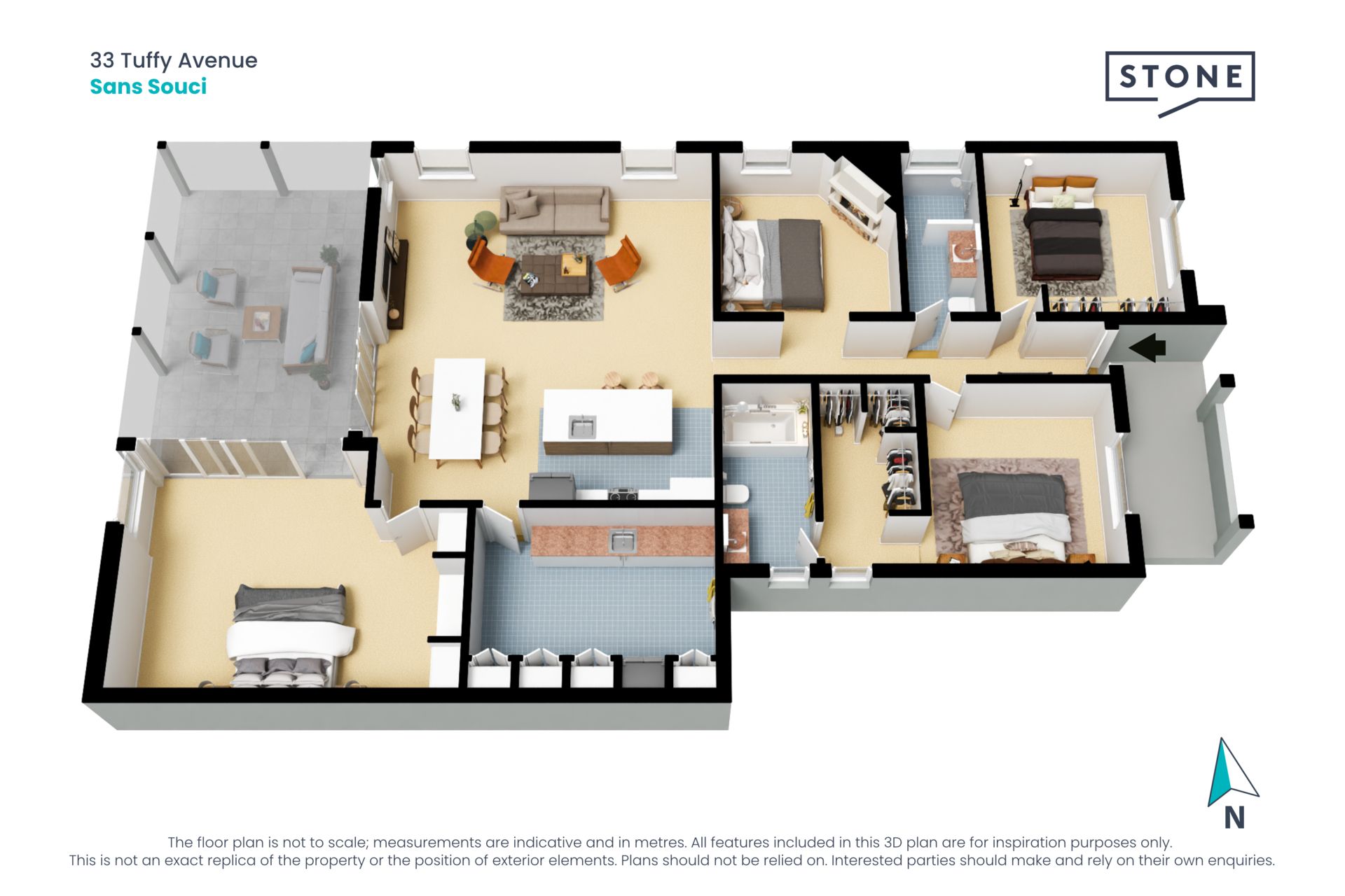 Stylish waterside living