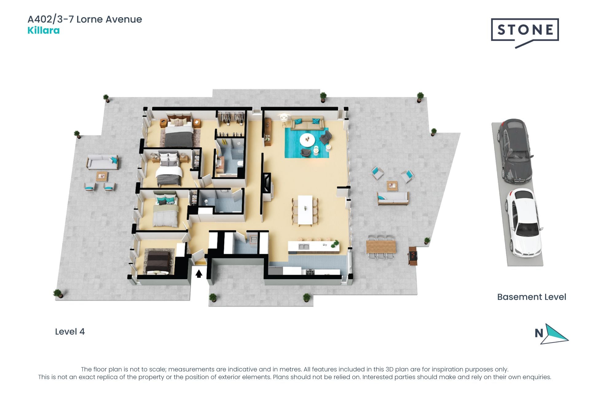 Luxury penthouse living with expansive outdoor entertaining
