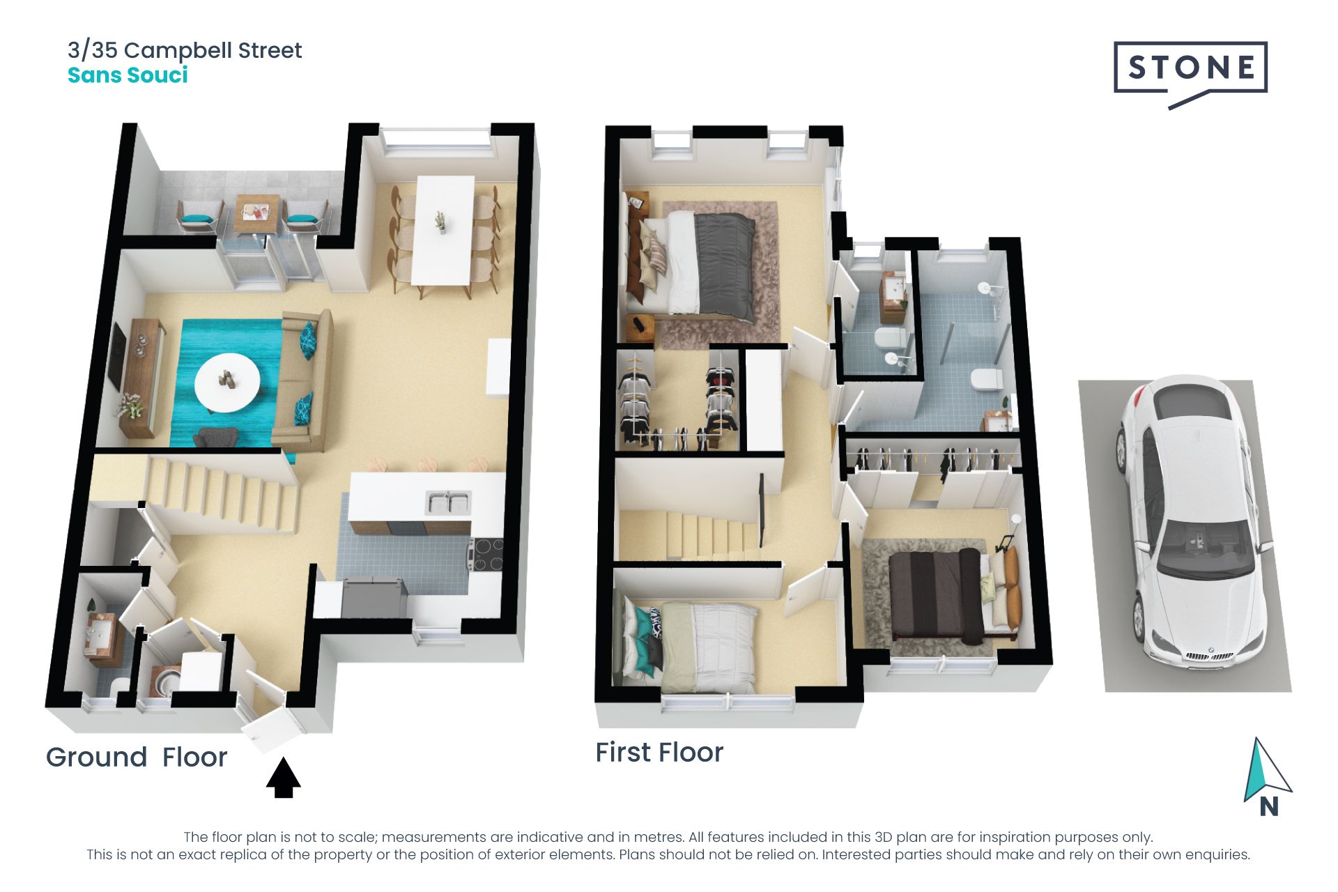 A stylish townhouse of privacy and lifestyle