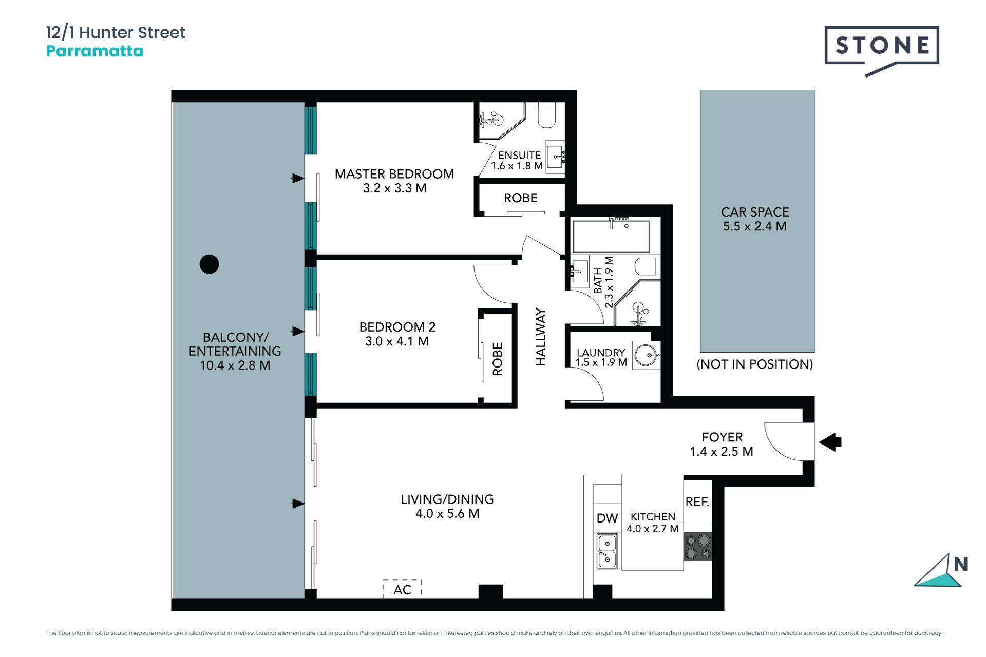 Elevated northerly aspect with open plan living