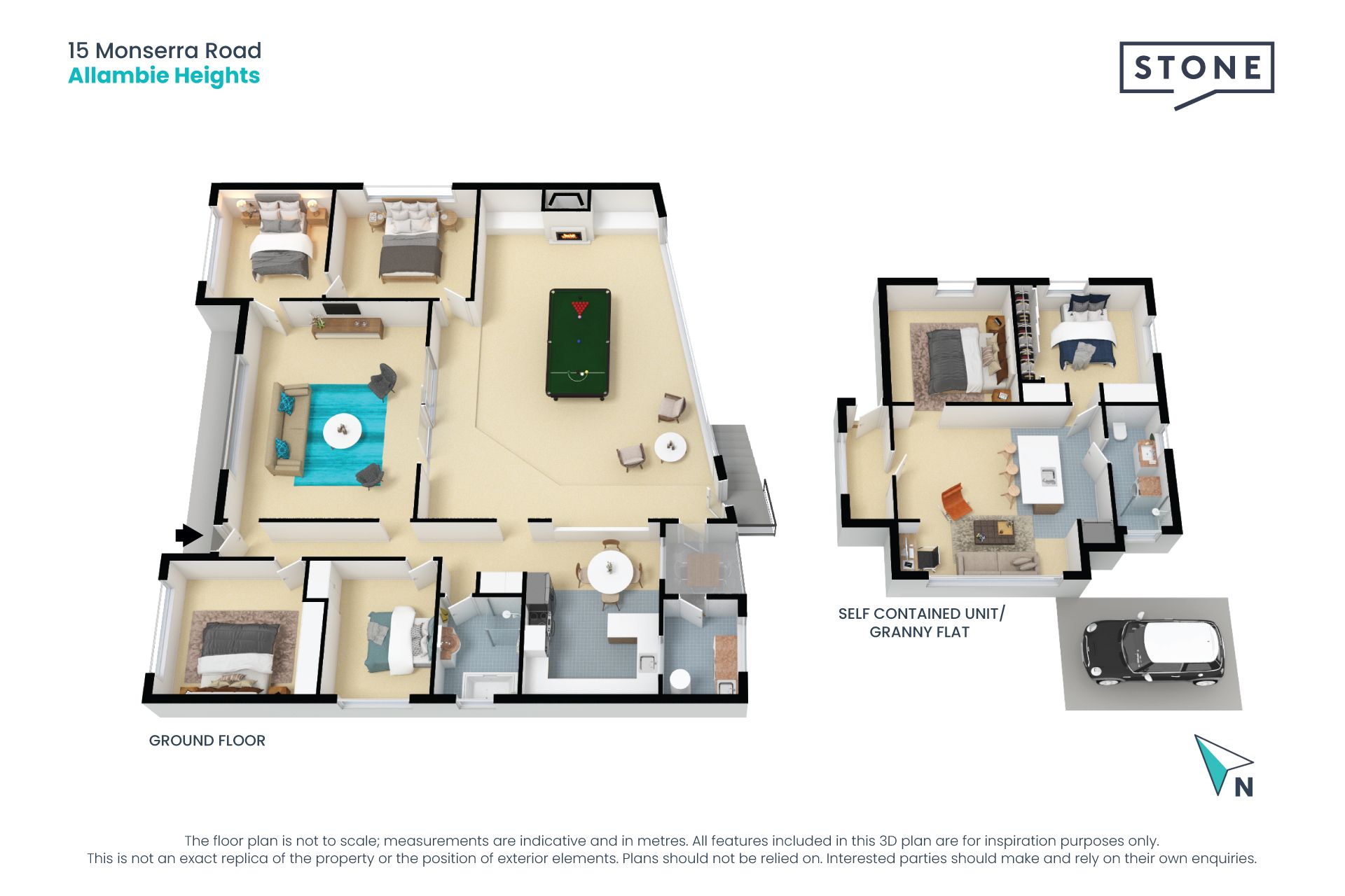 Immaculate family home with separate self-contained retreat