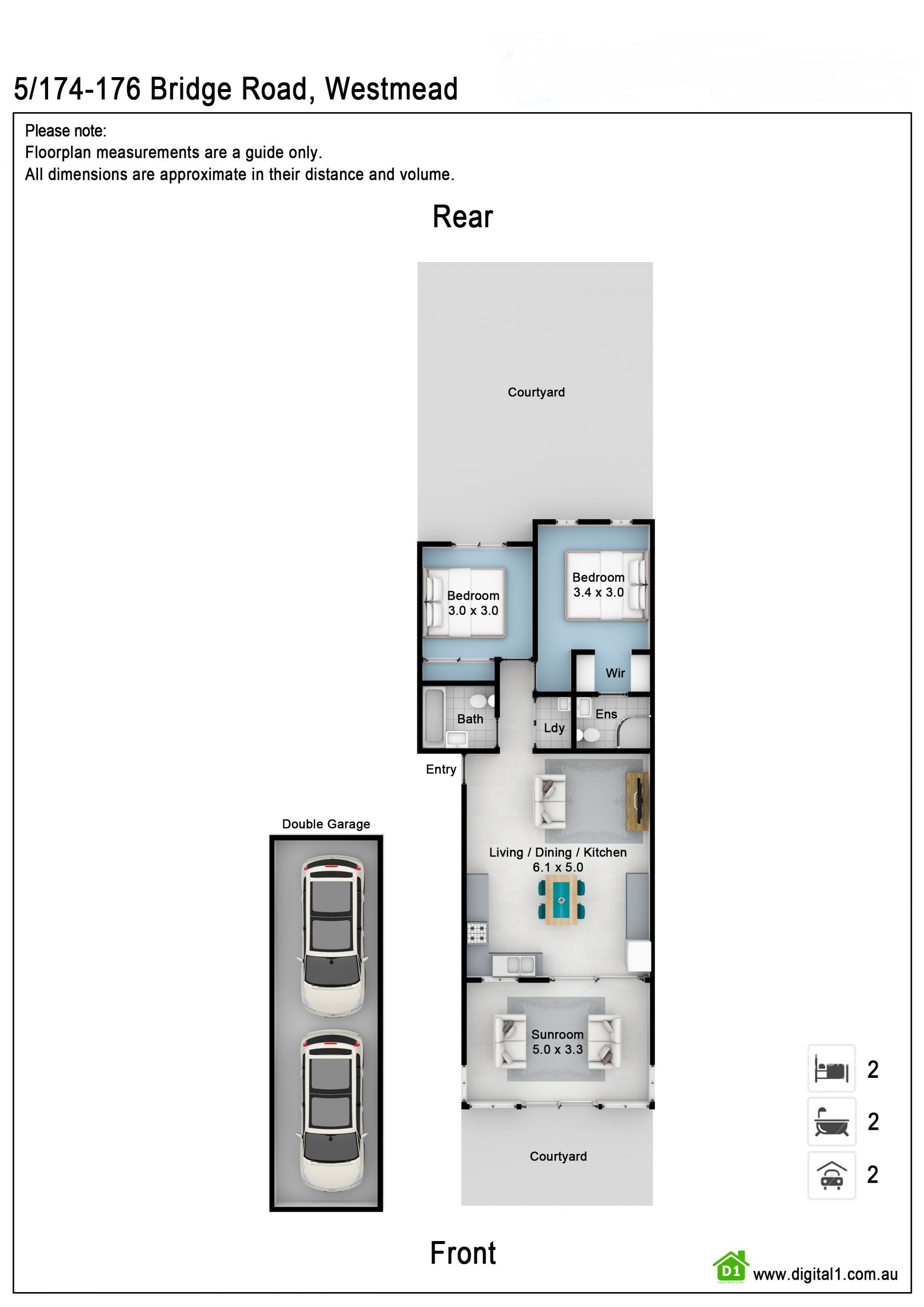 Oversized Ground Floor Unit