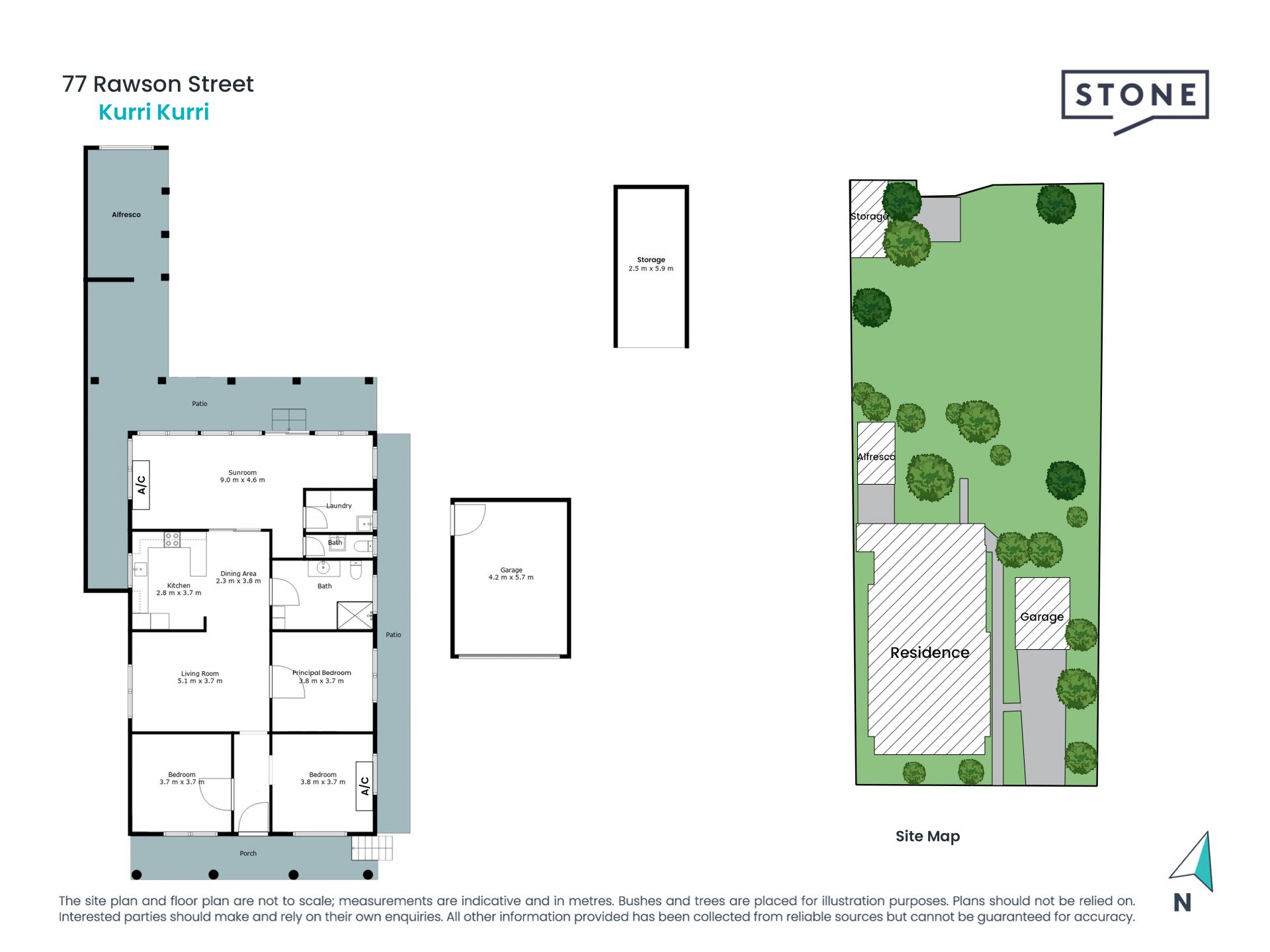 Near quarter acre in heart of town with three-bedroom home