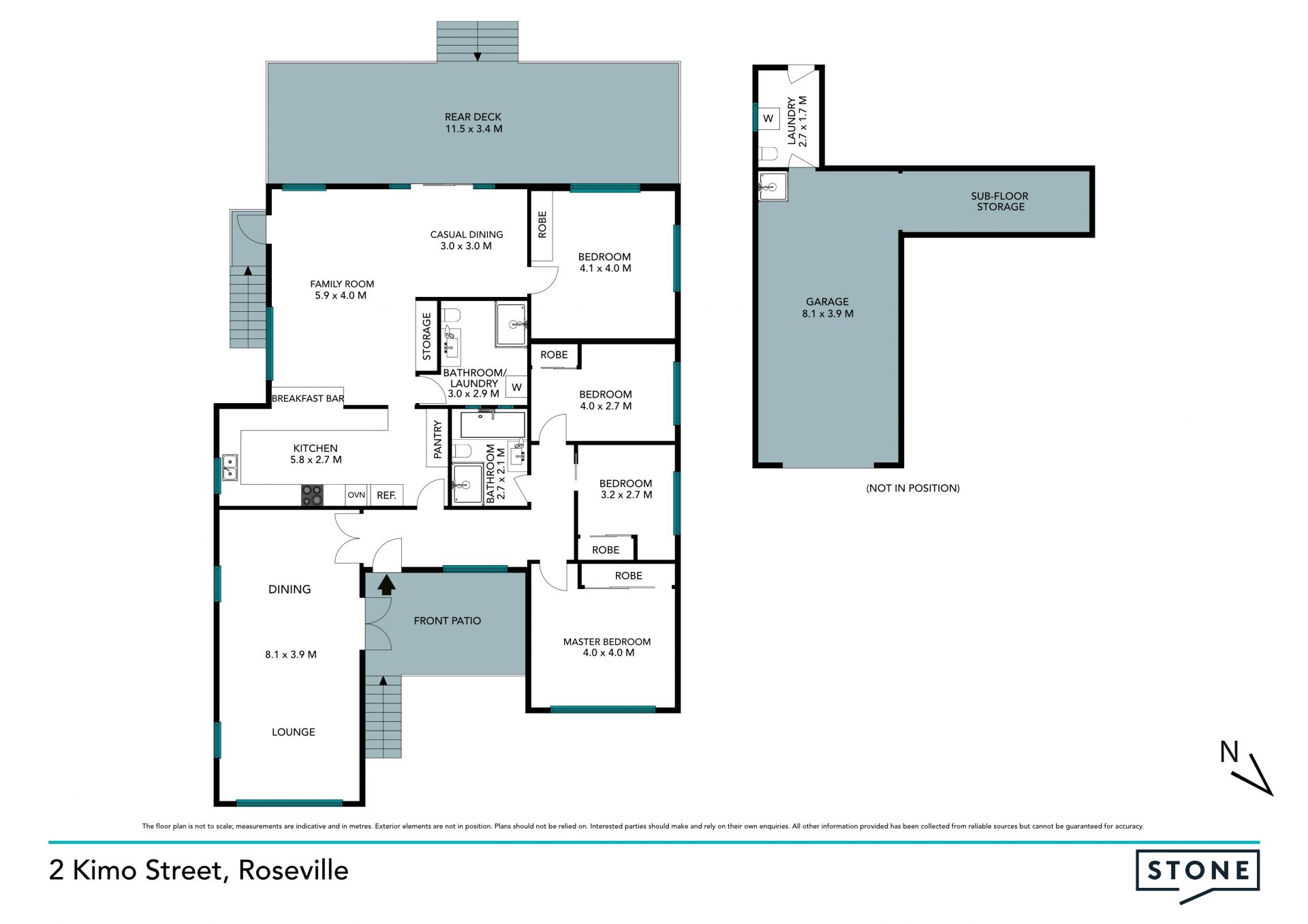 Exceptional modern living in tranquil cul-de-sac