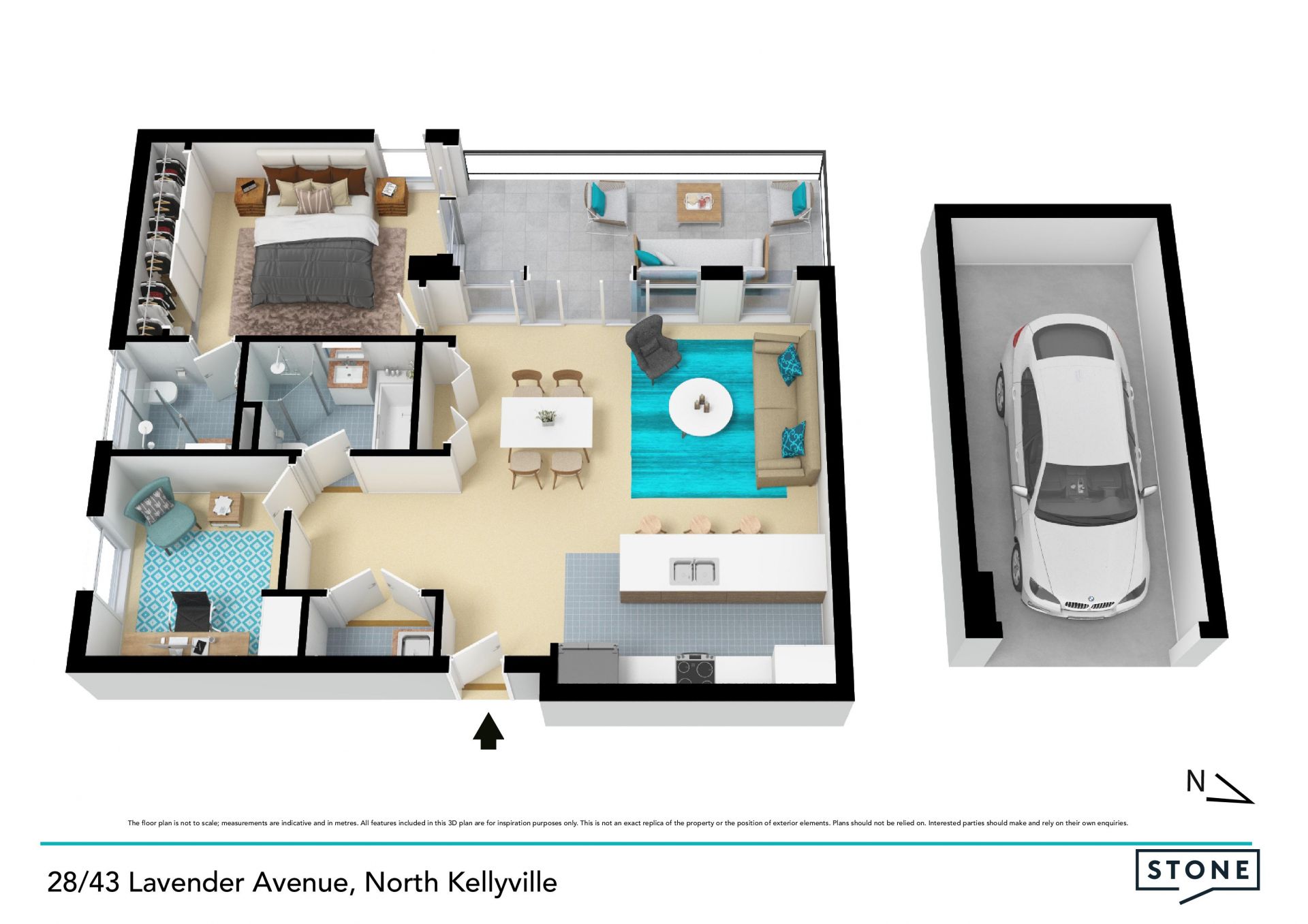 Bonus Study & 2nd bathroom