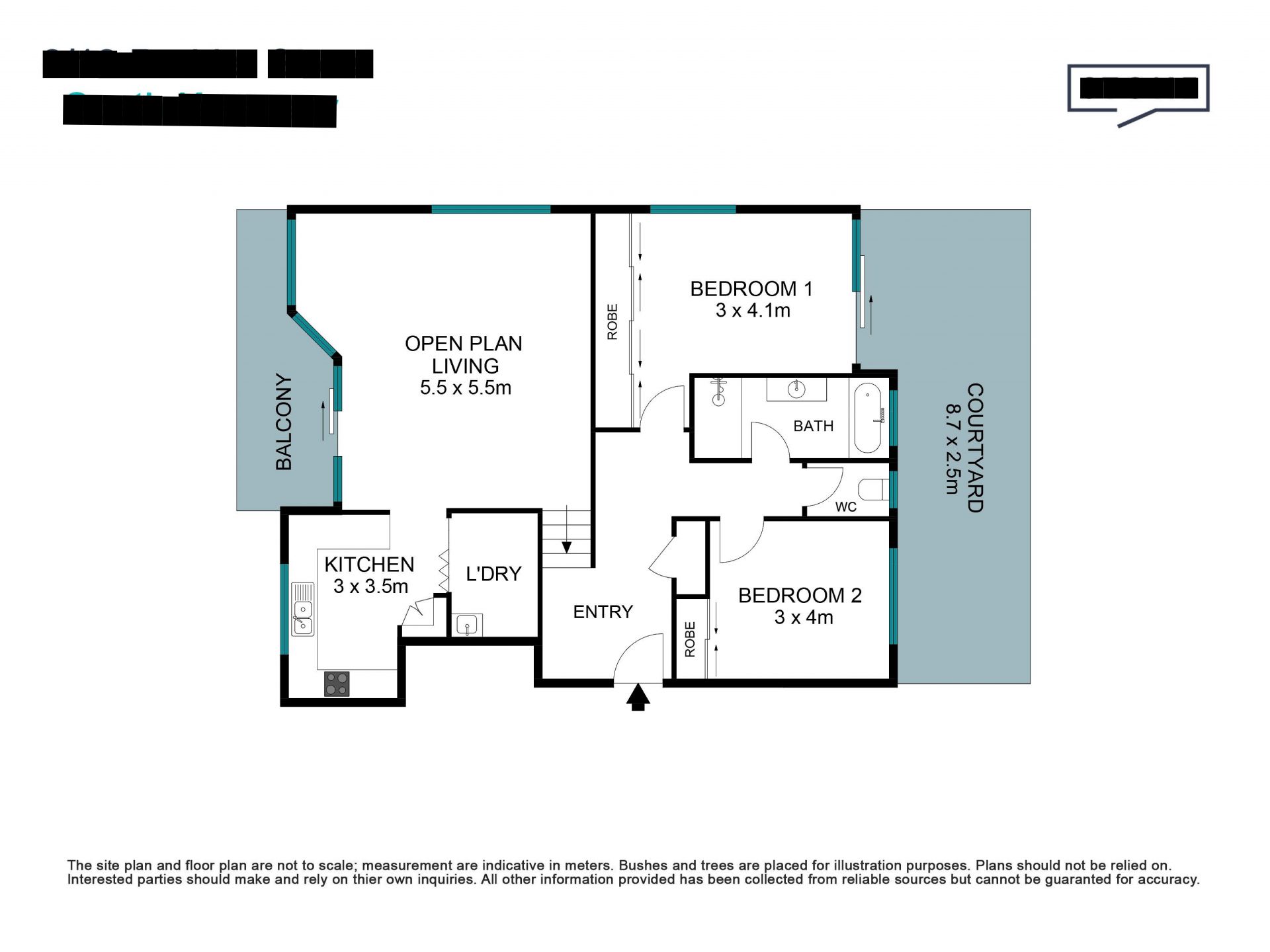Two-Bedroom Unit with River Views in the Allandale Complex