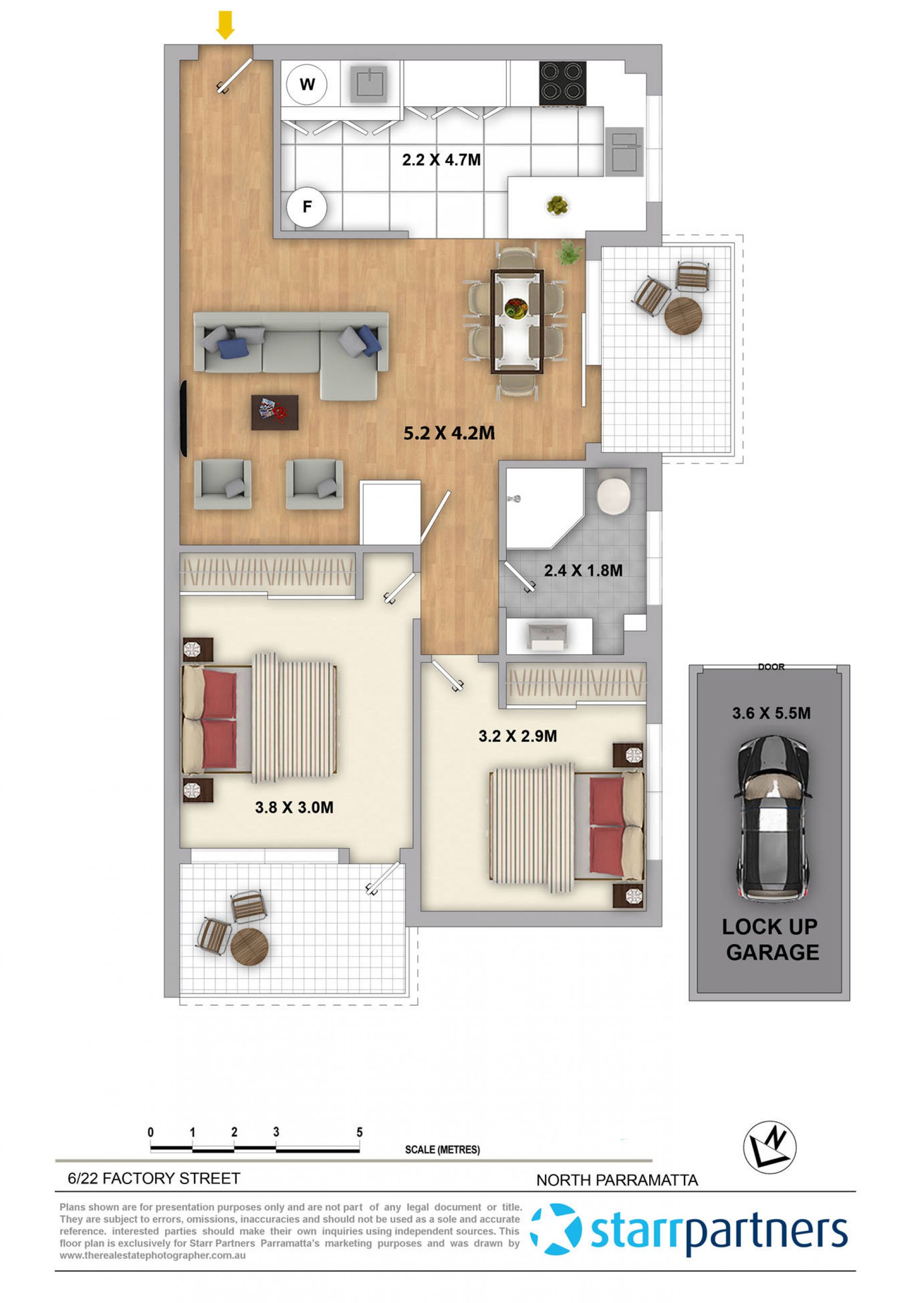 Spacious Open Plan Living Plus One Weeks Free Rent