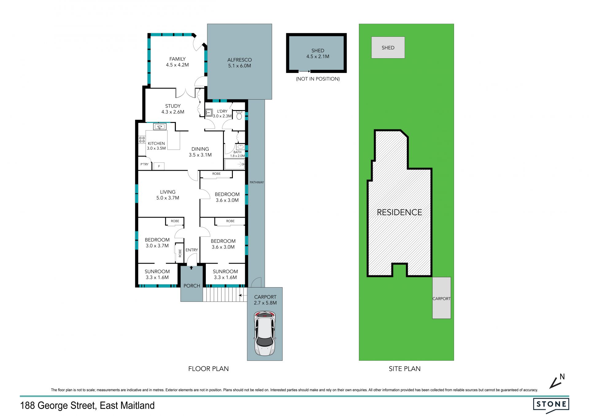 Multiple Living spaces!