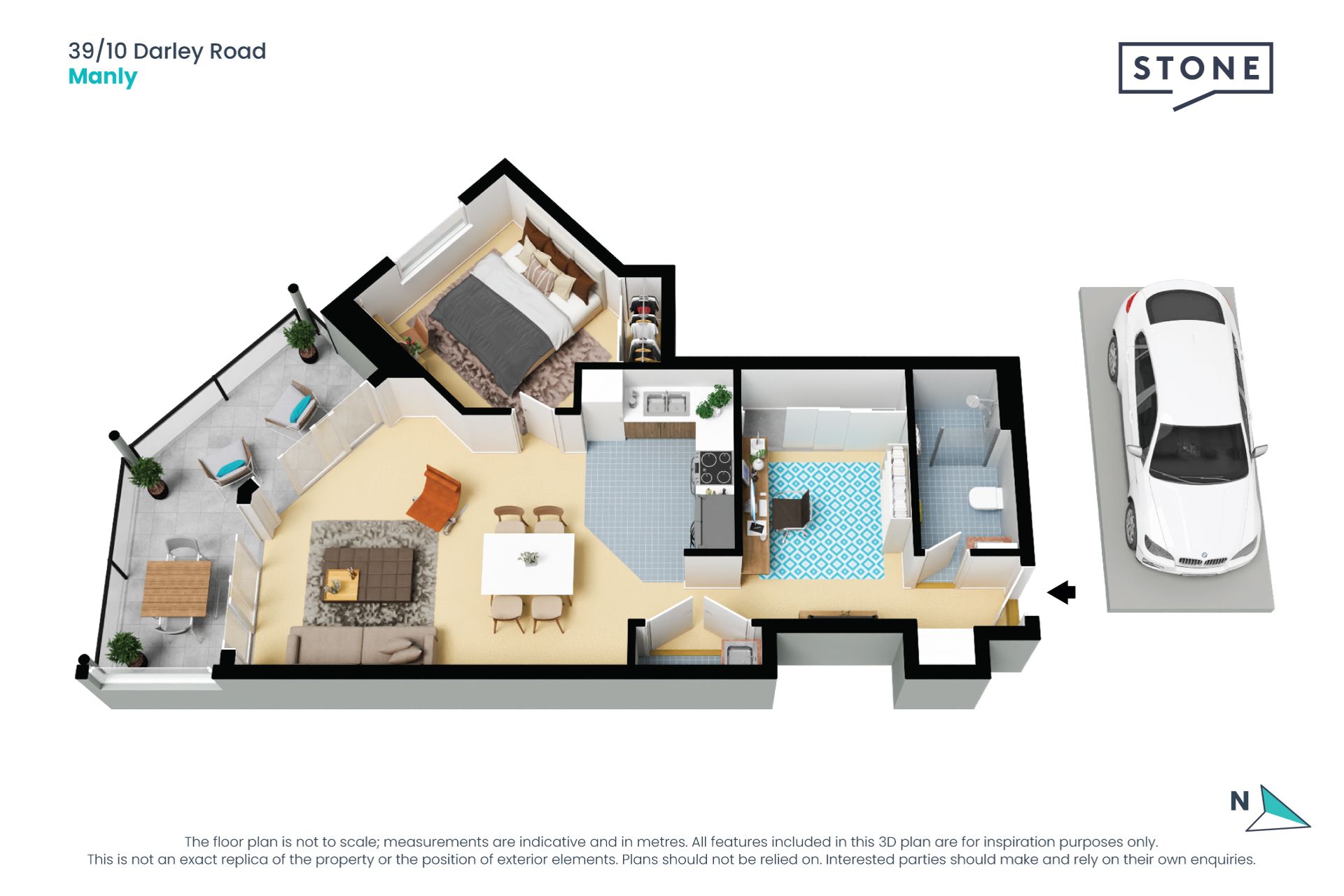 Premium lifestyle apartment in the village hub