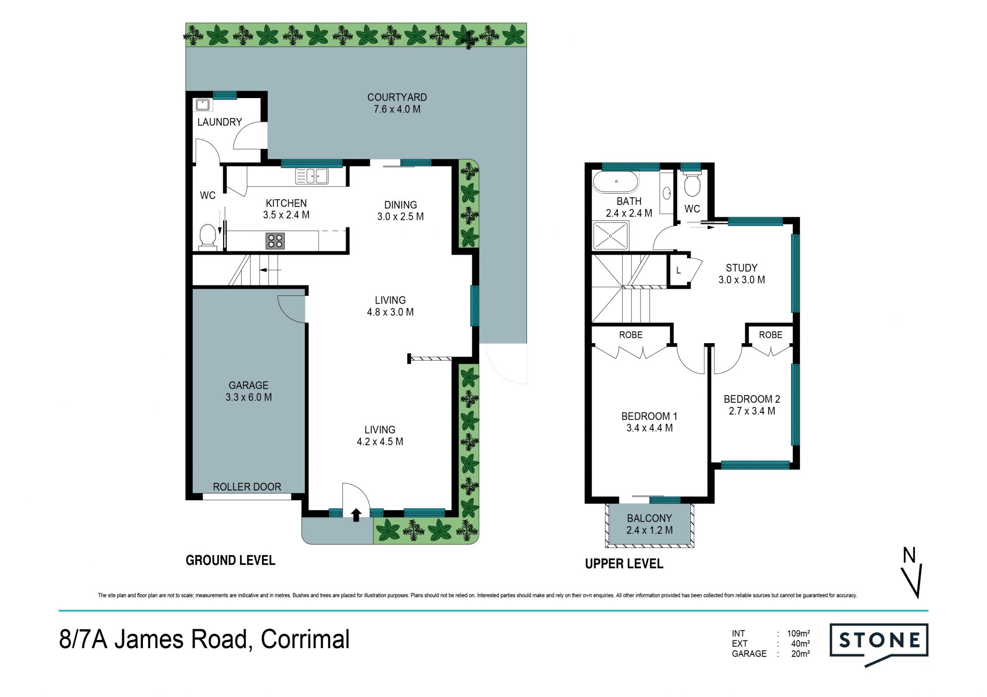 Private locale with escarpment views