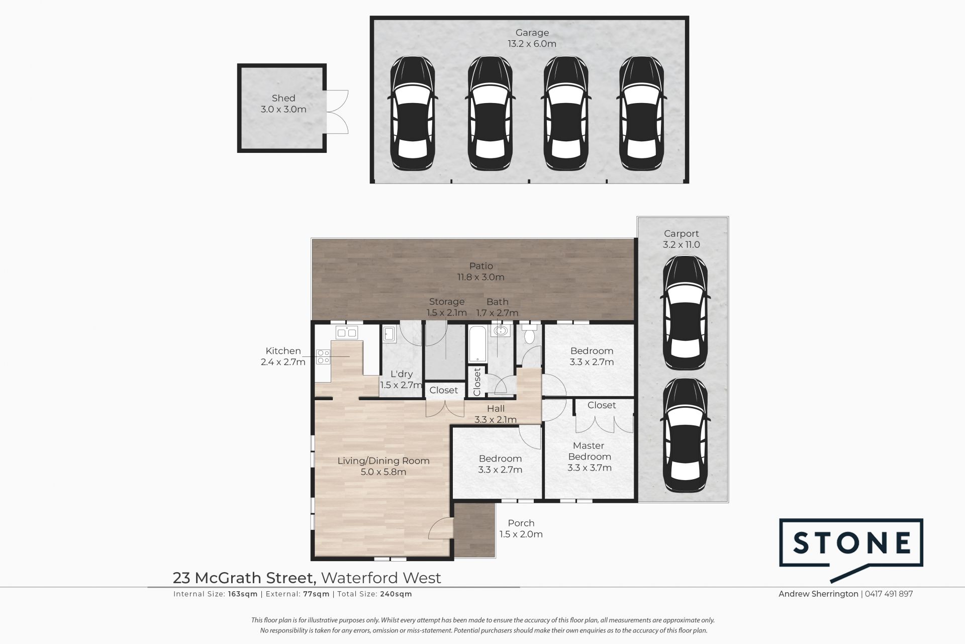 ***** SIX CAR ACCOMODATION *****