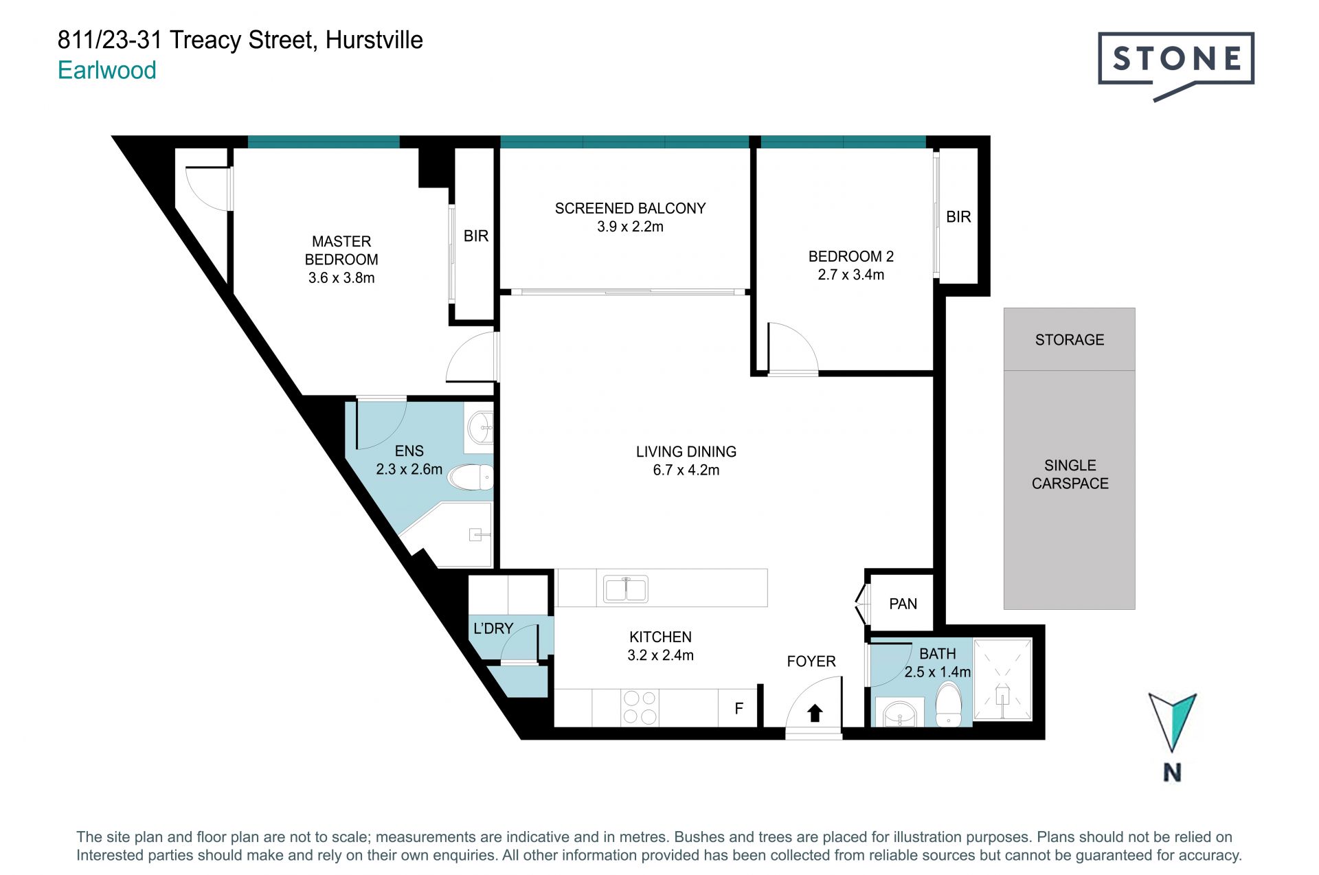 Luxurious 2-Bedroom Apartment in Hurstville Boutique Complex