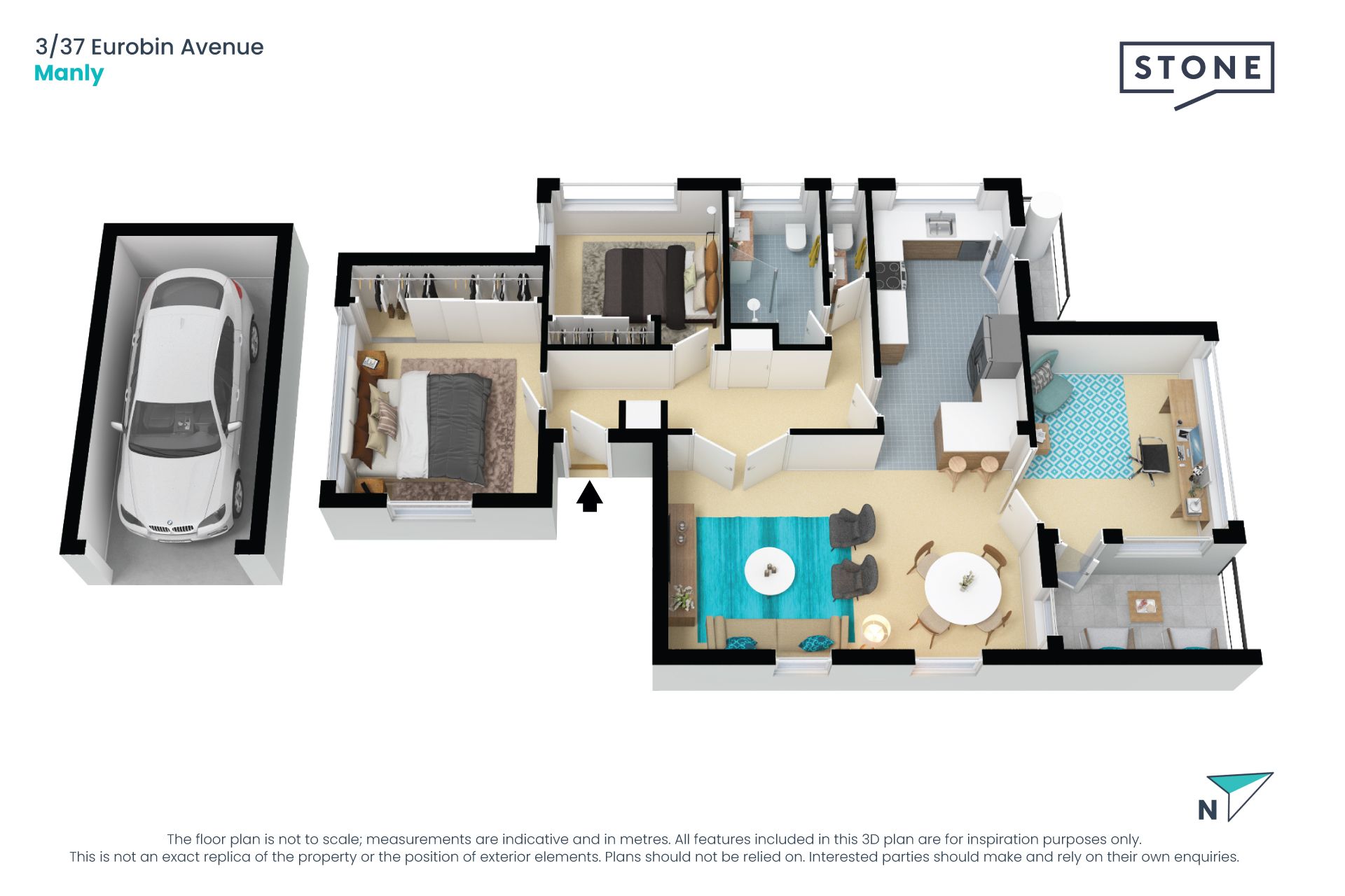 Fully and stylishly renovated throughout