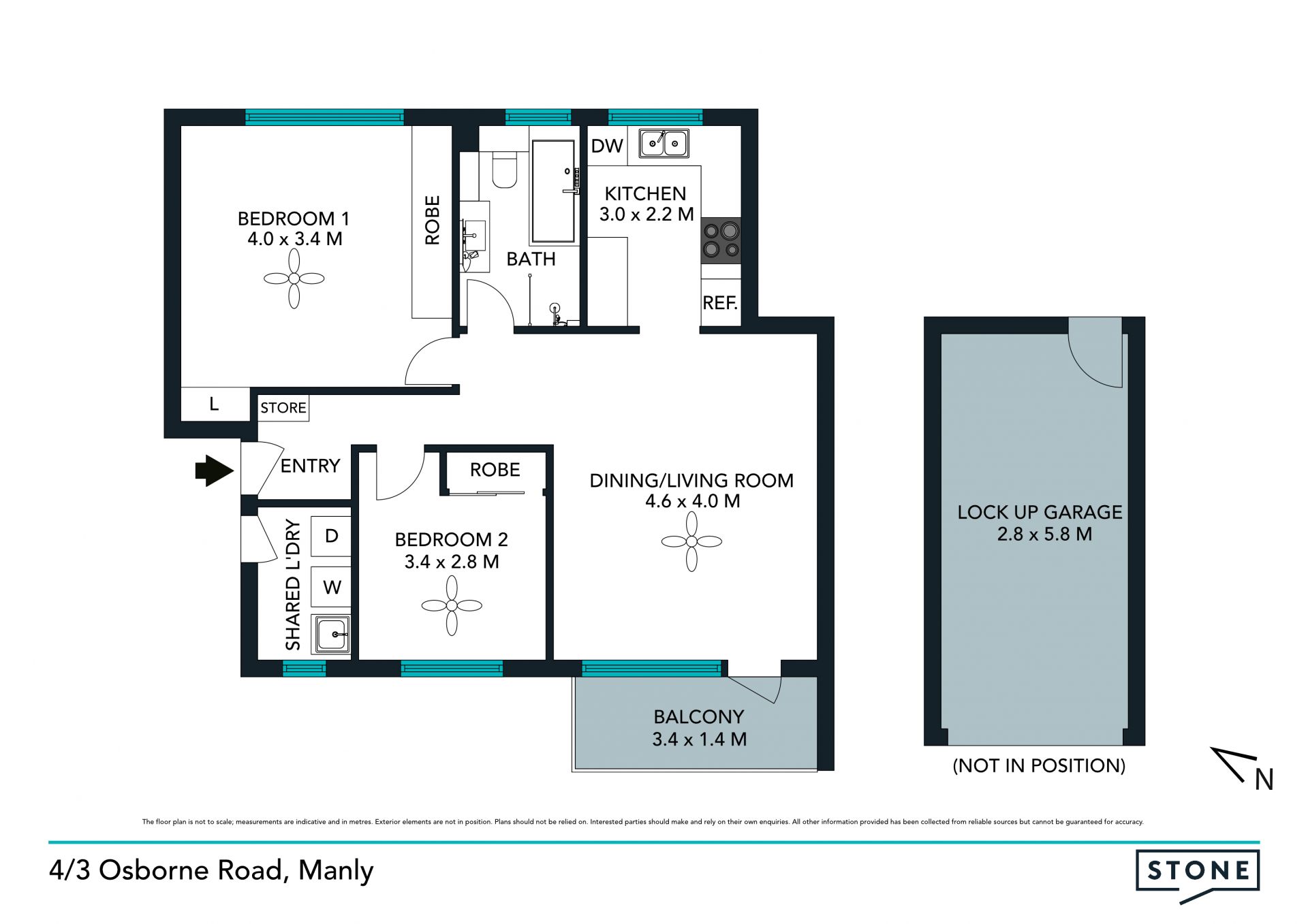 Exclusive harbourside address