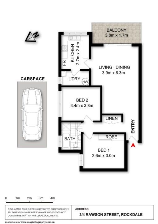 Excellent location and practical layout