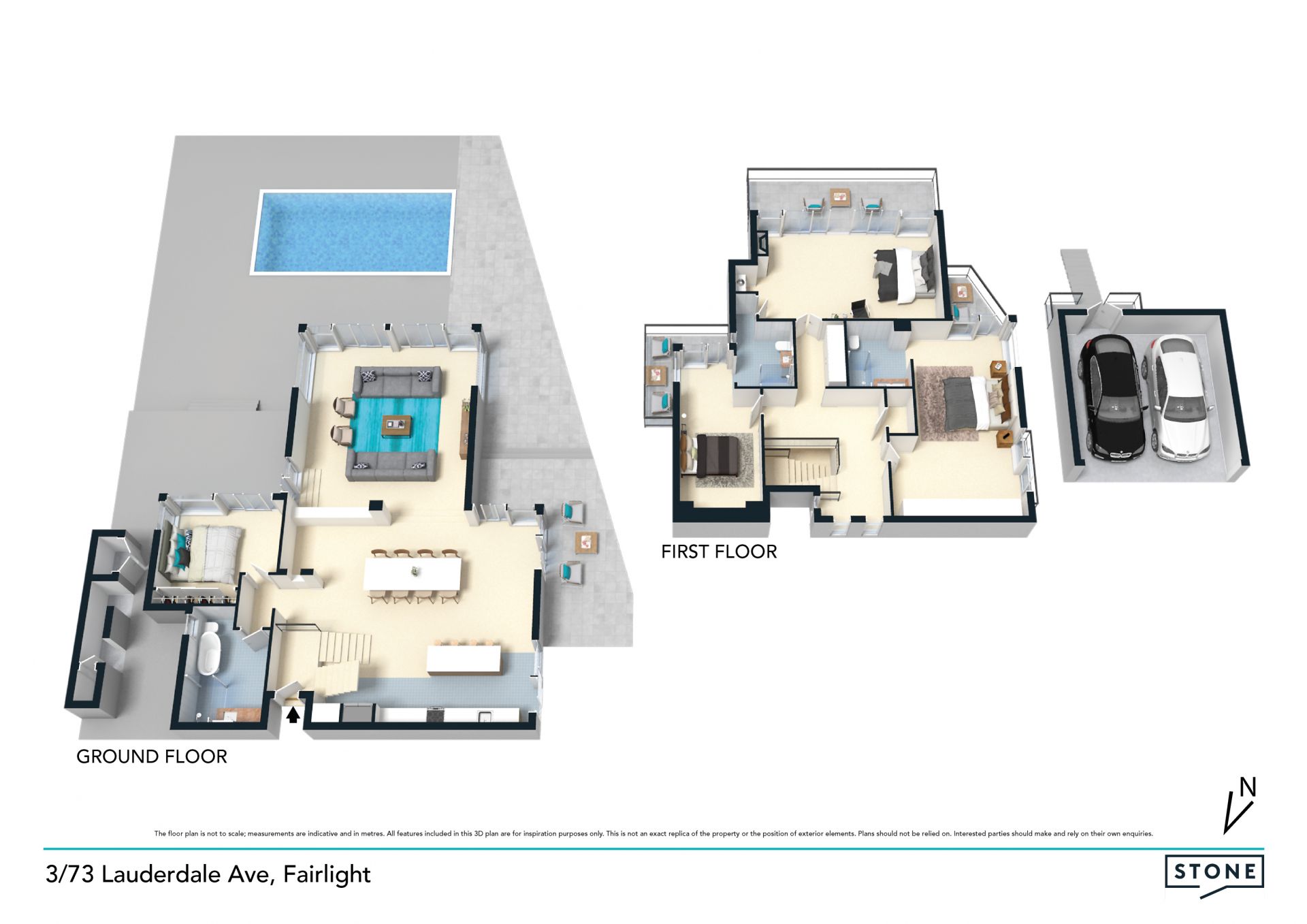 Freestanding designer sanctuary on the harbourfront