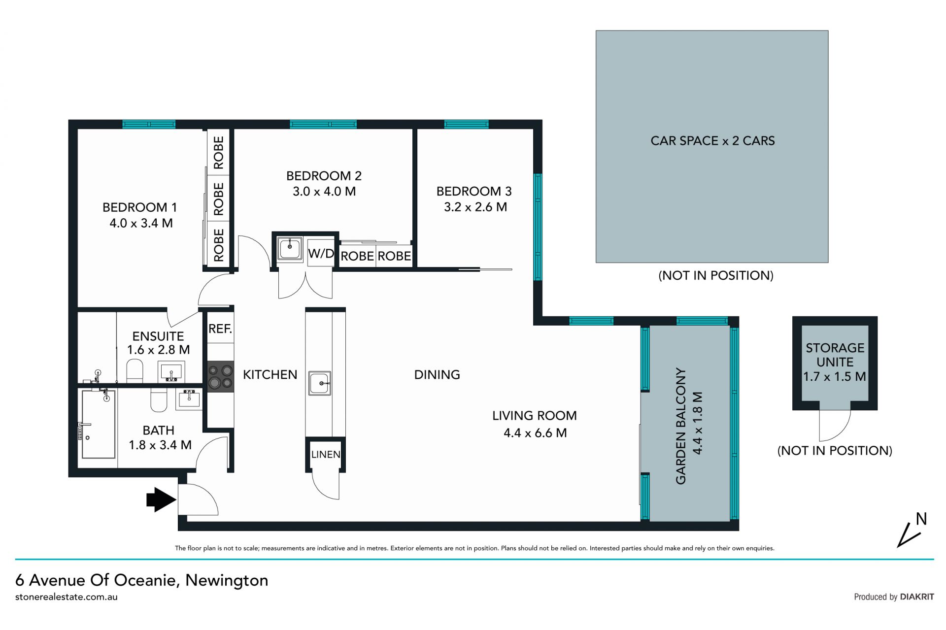 Sundrenched and spacious apartment in sought after resort style complex