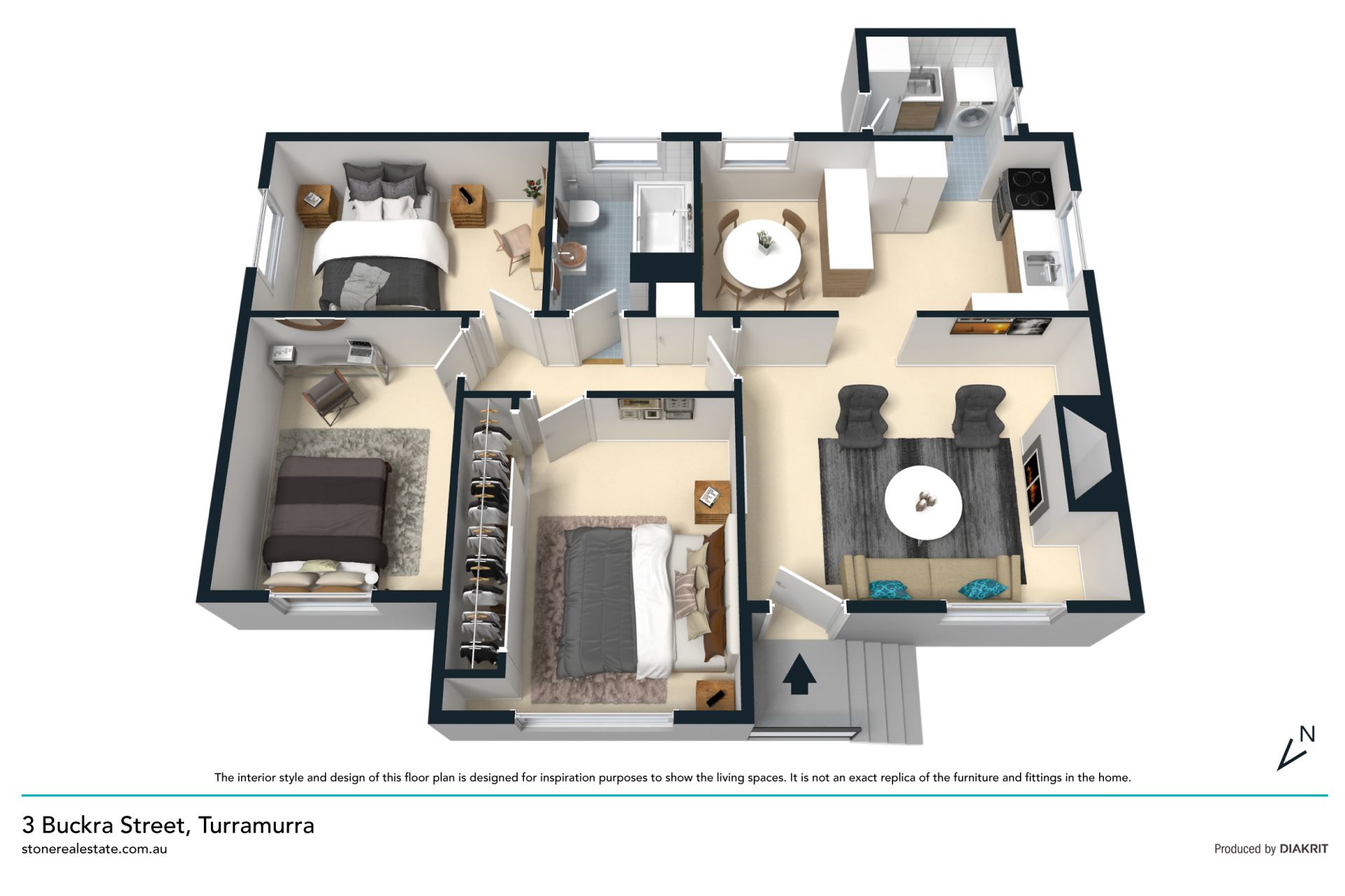 Spectacular potential on 883sqm block
