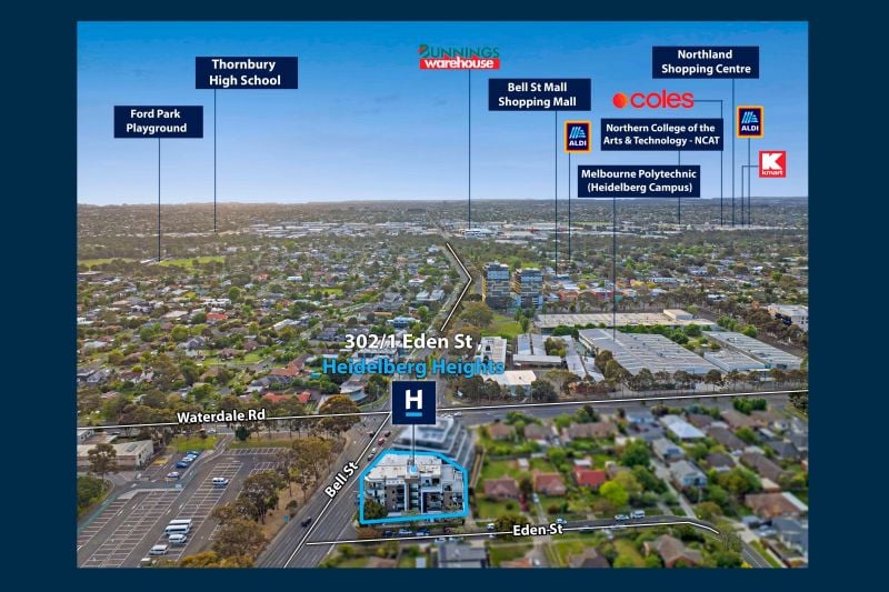 302/1 Eden Street, Heidelberg Heights