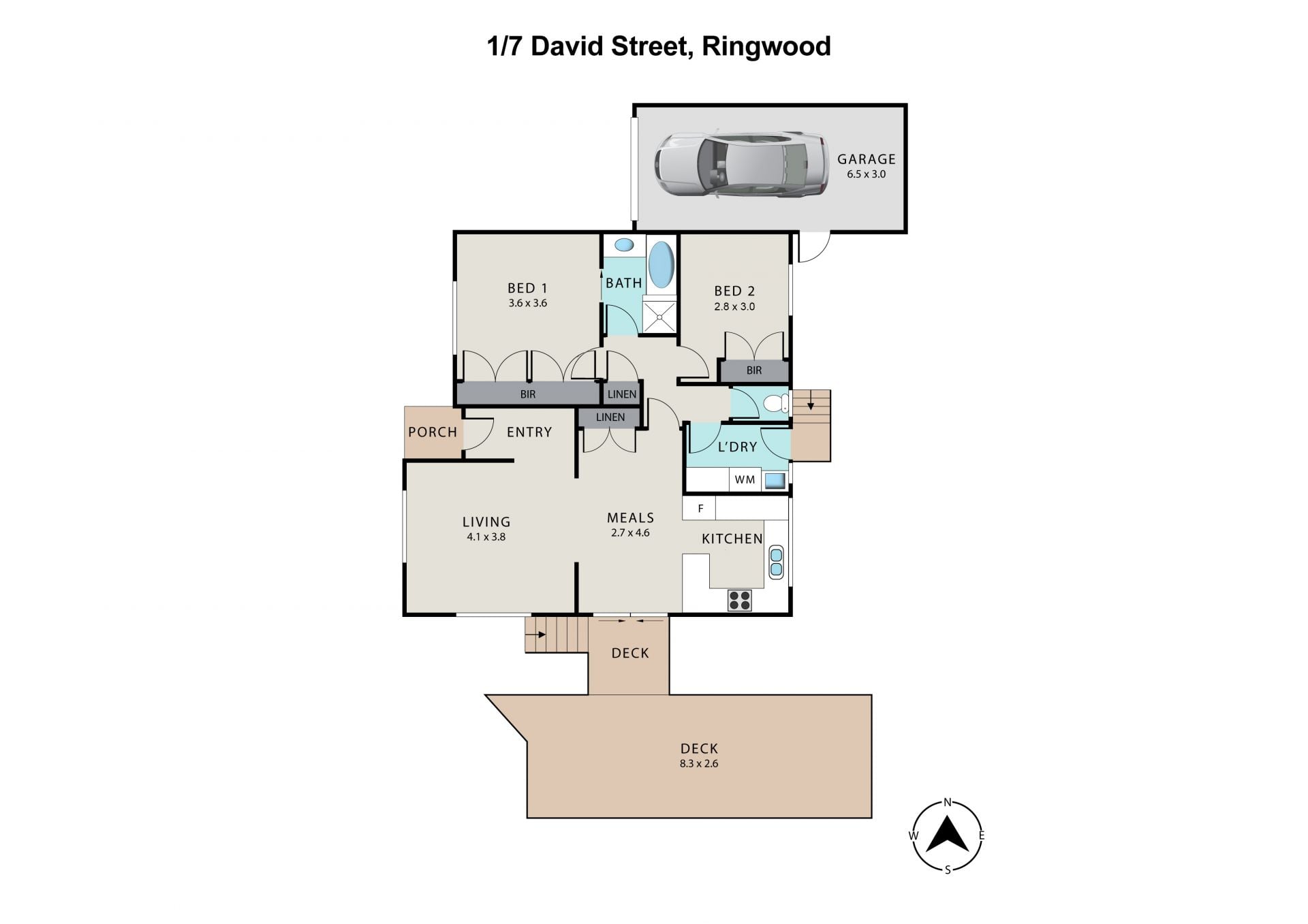 1/7 David Street, Ringwood VIC, Ringwood - Image 1