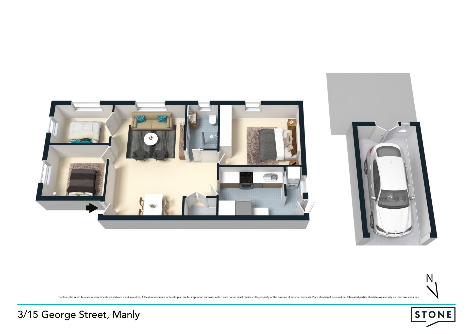 Character and style in a prime harbourside setting