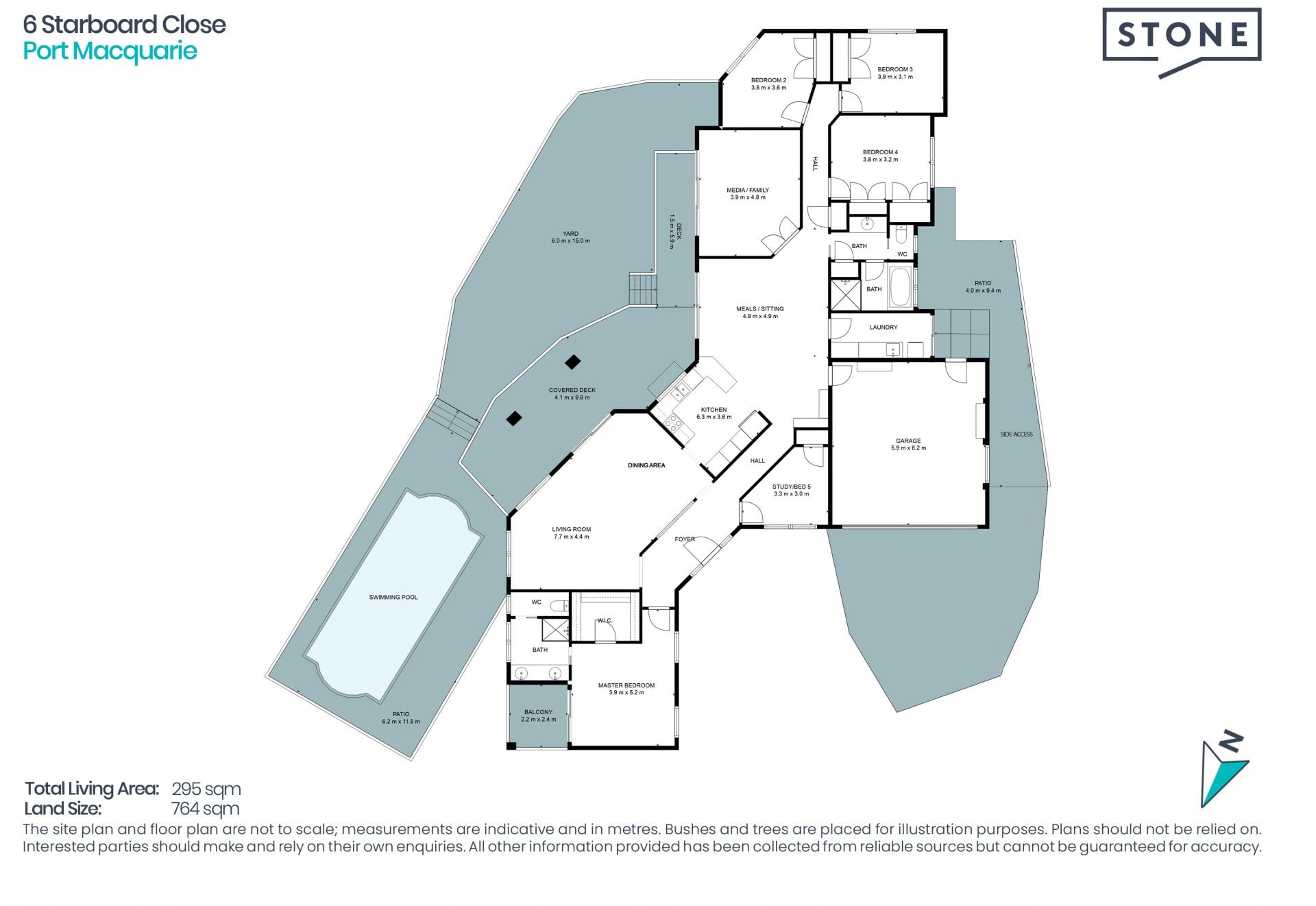 Privacy and comfort with this custom-designed family home.