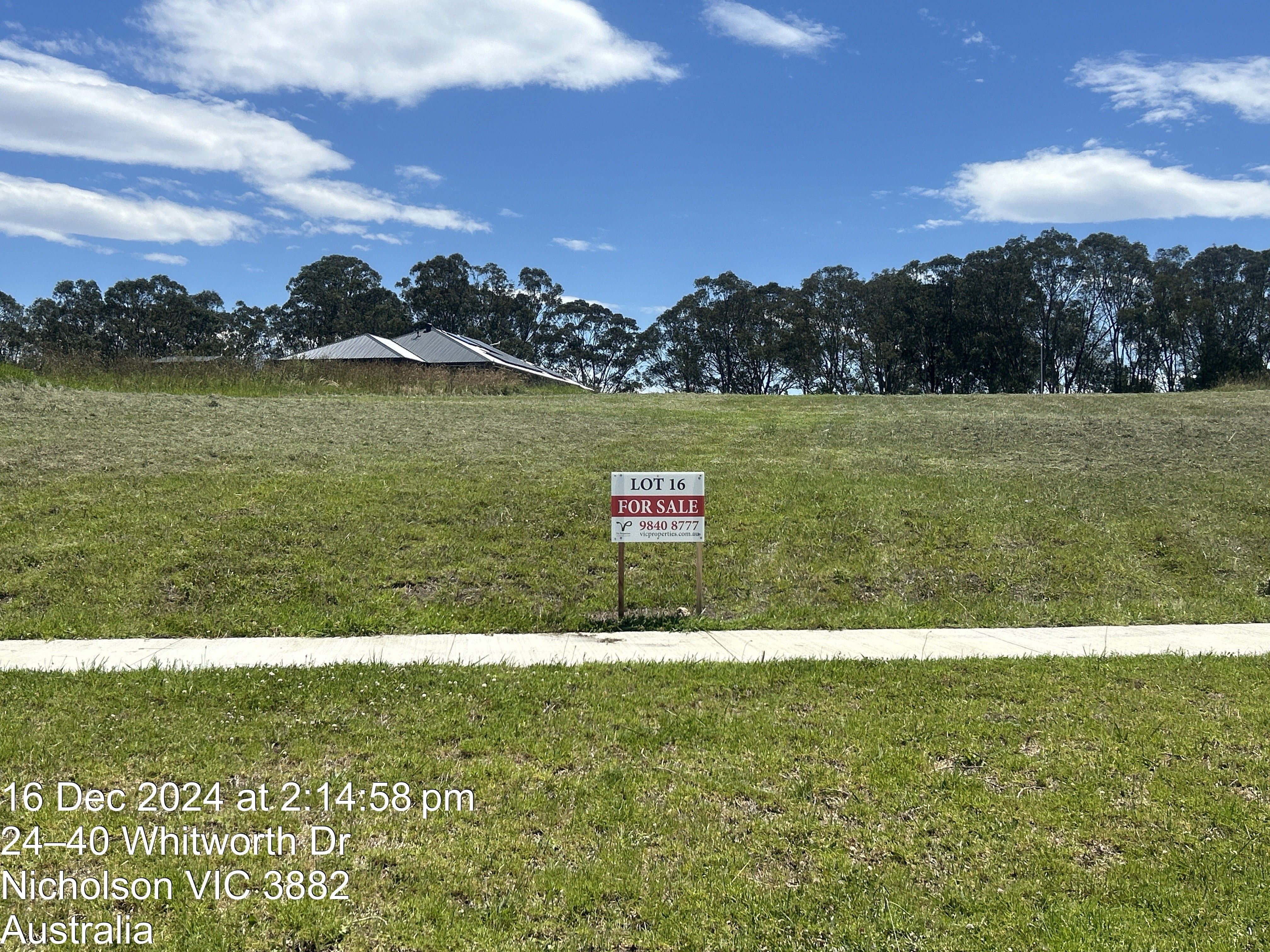 Lot 16/47 Whitworth Drive, Nicholson VIC 3882