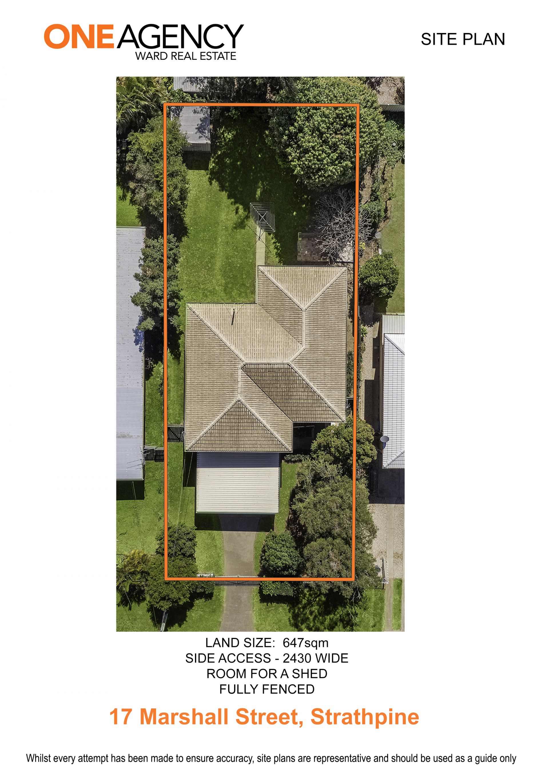 FAMILY HOME ON A LARGE BLOCK