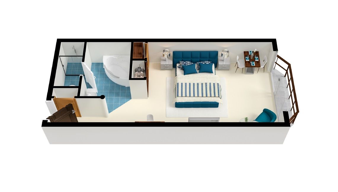 Short Term Rental / Holiday Studio Apartment - 150m to the Beach