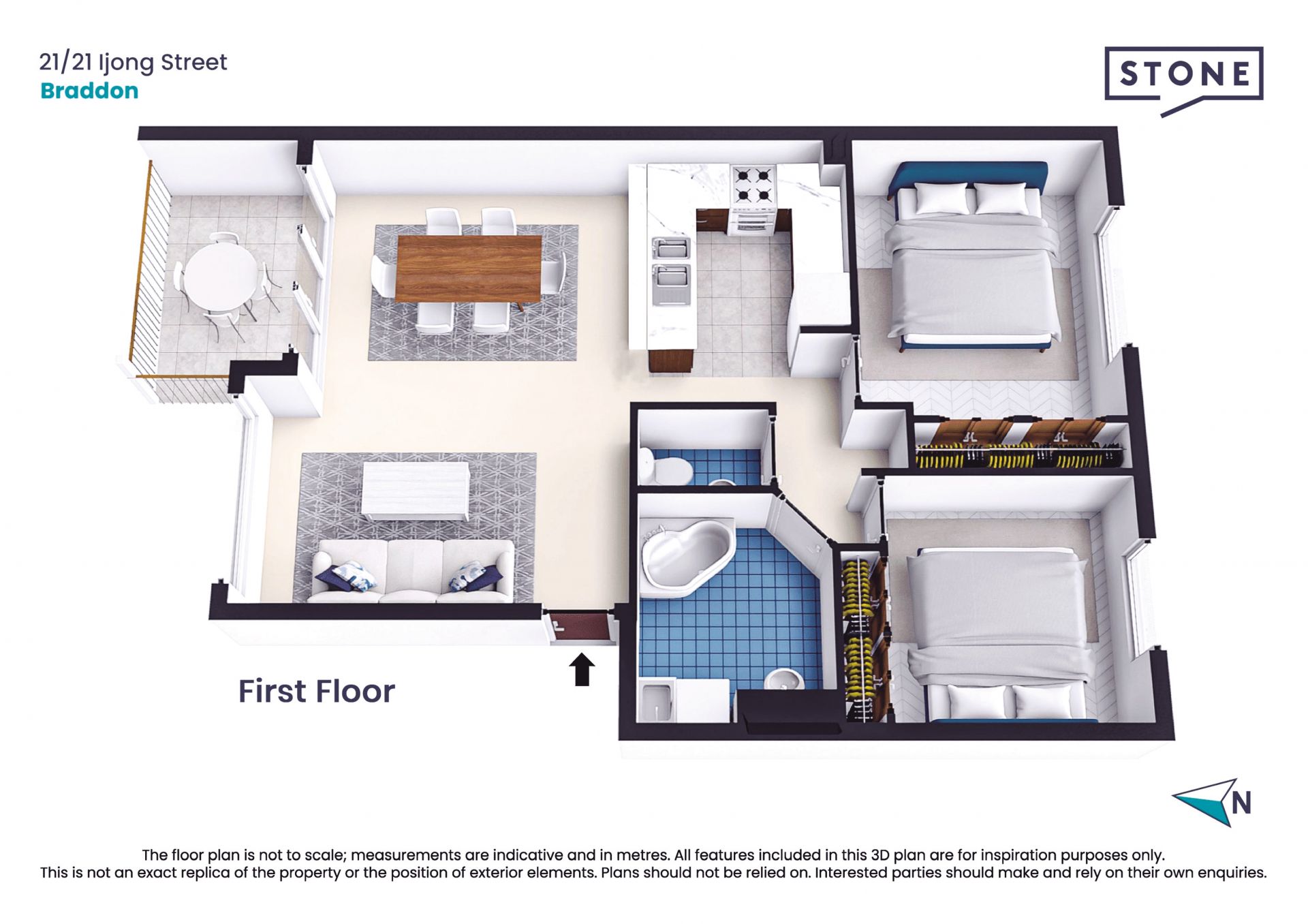 Light-Filled Living in a Quiet Braddon Pocket