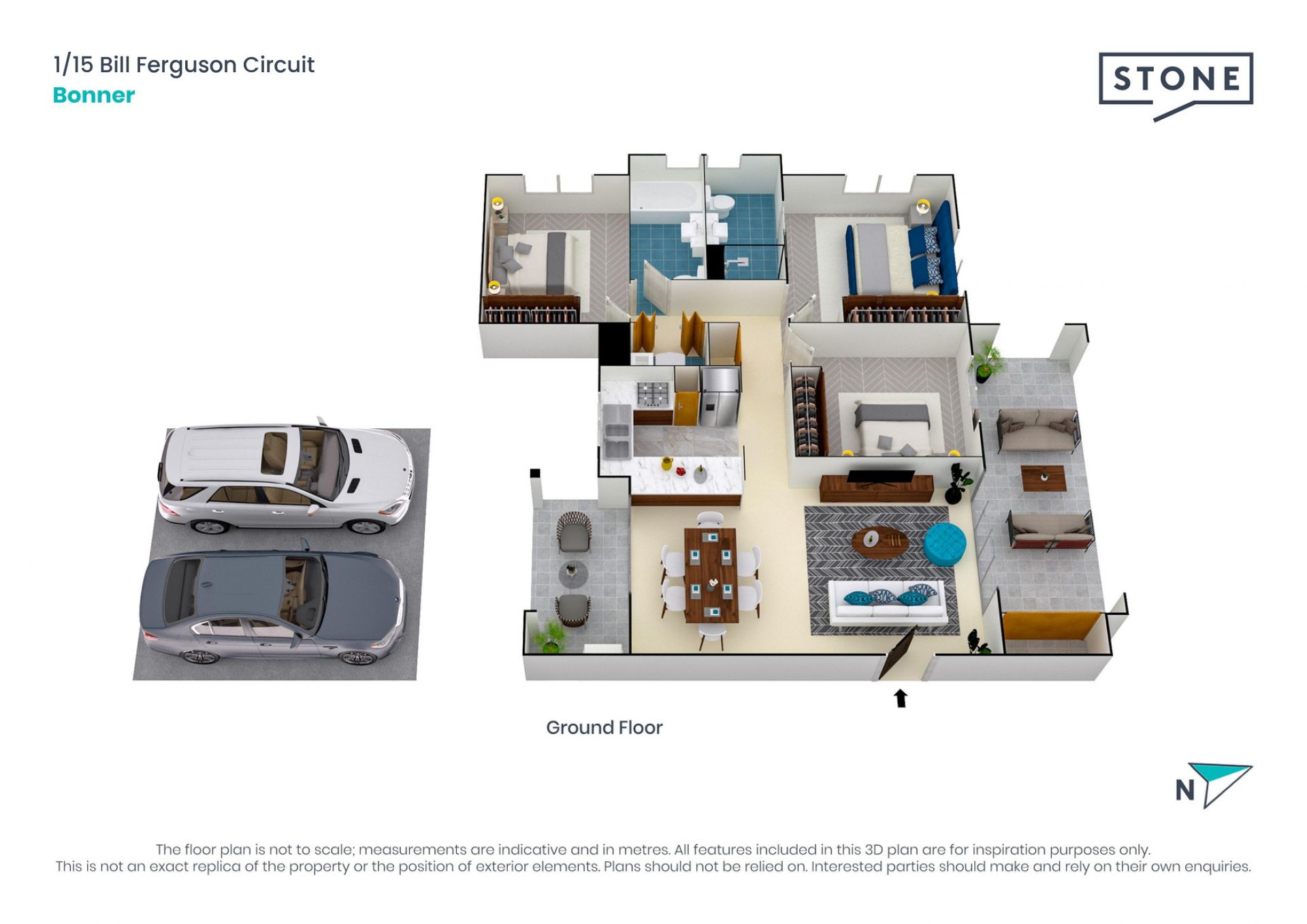 Ground floor apartment in the heart of Bonner