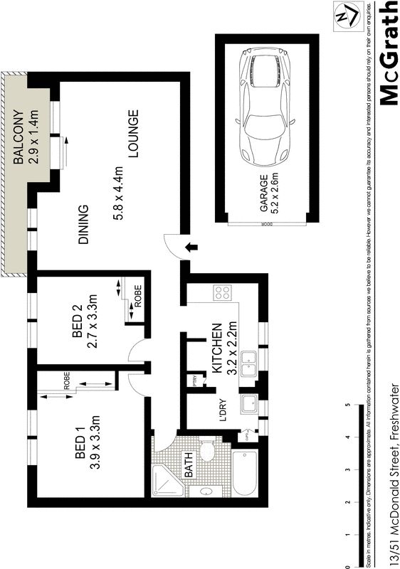 Renovated top floor apartment offers idyllic lifestyle