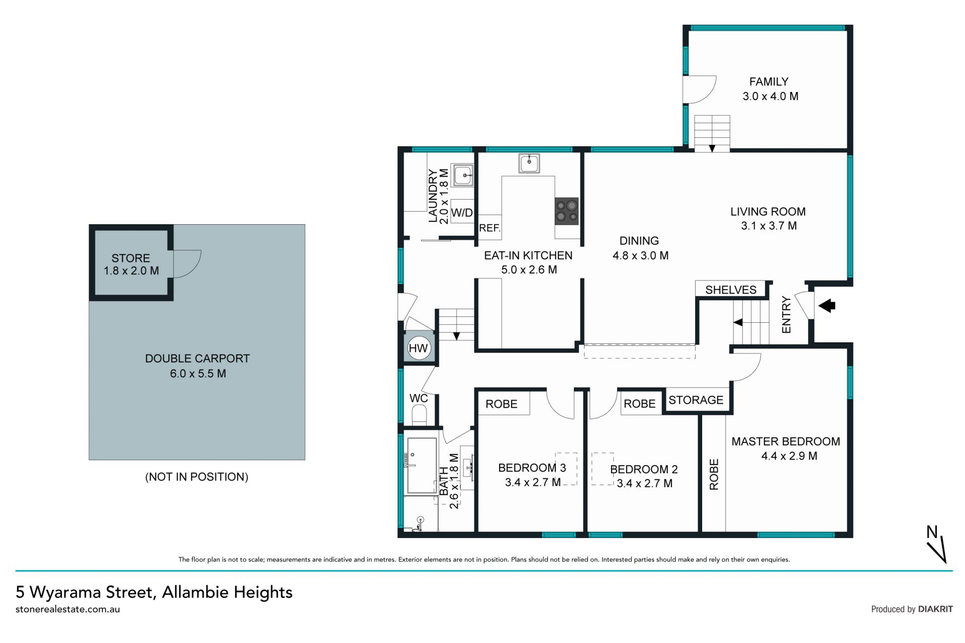 Charming family home in quiet leafy setting