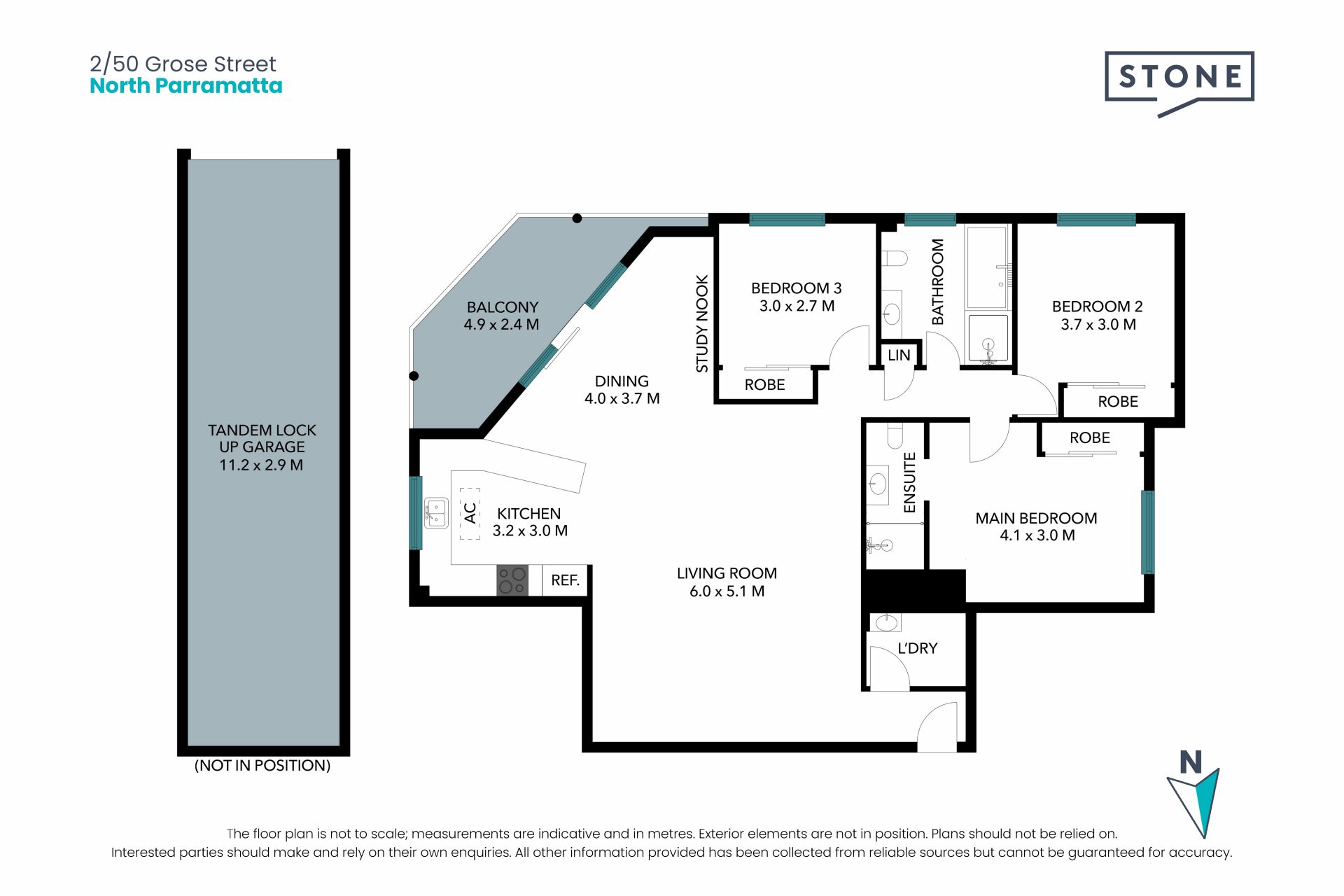 Spacious Three-Bedroom Apartment in Prime North Parramatta Location