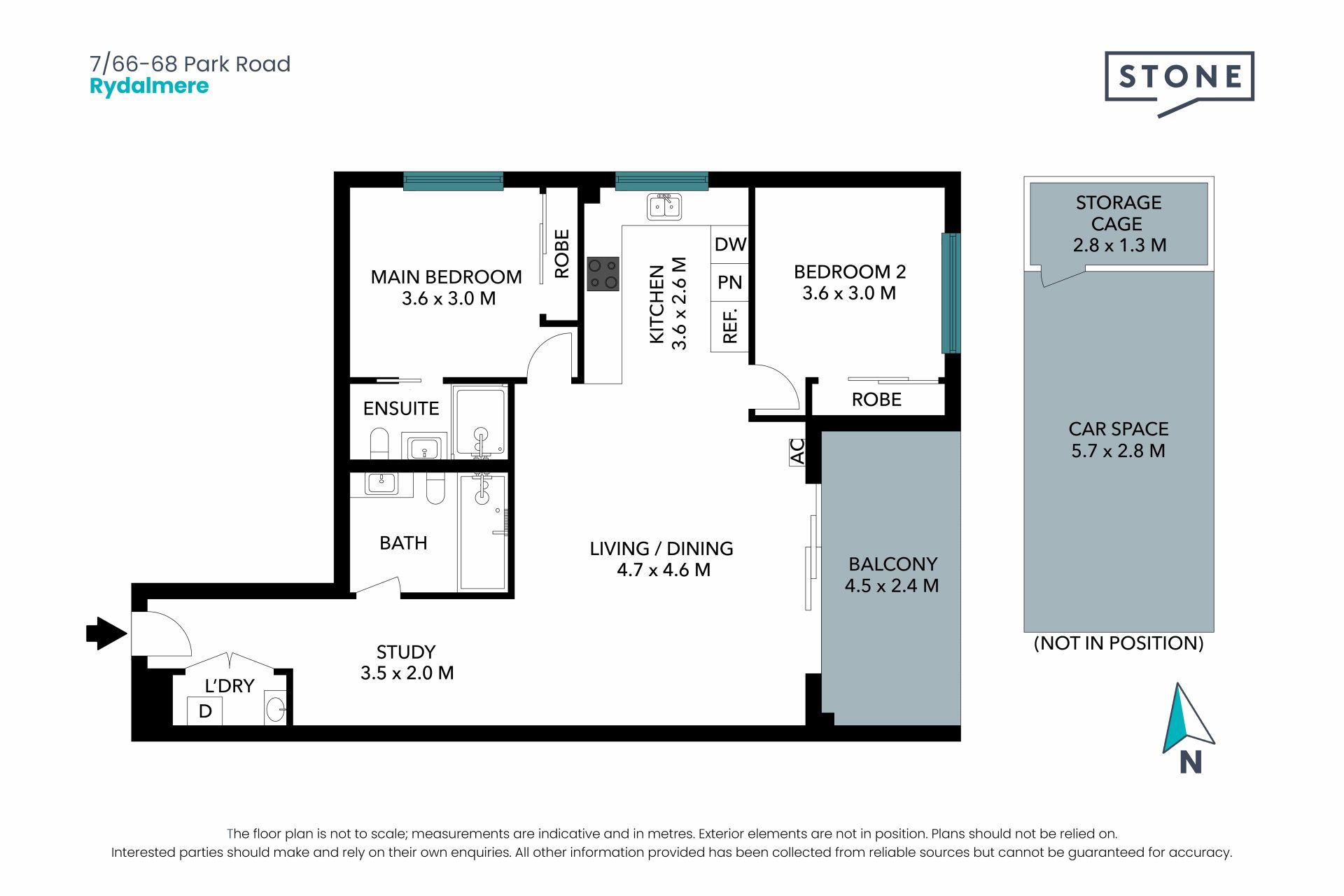 Immaculate 2-Bedroom Apartment in the Heart of Rydalmere