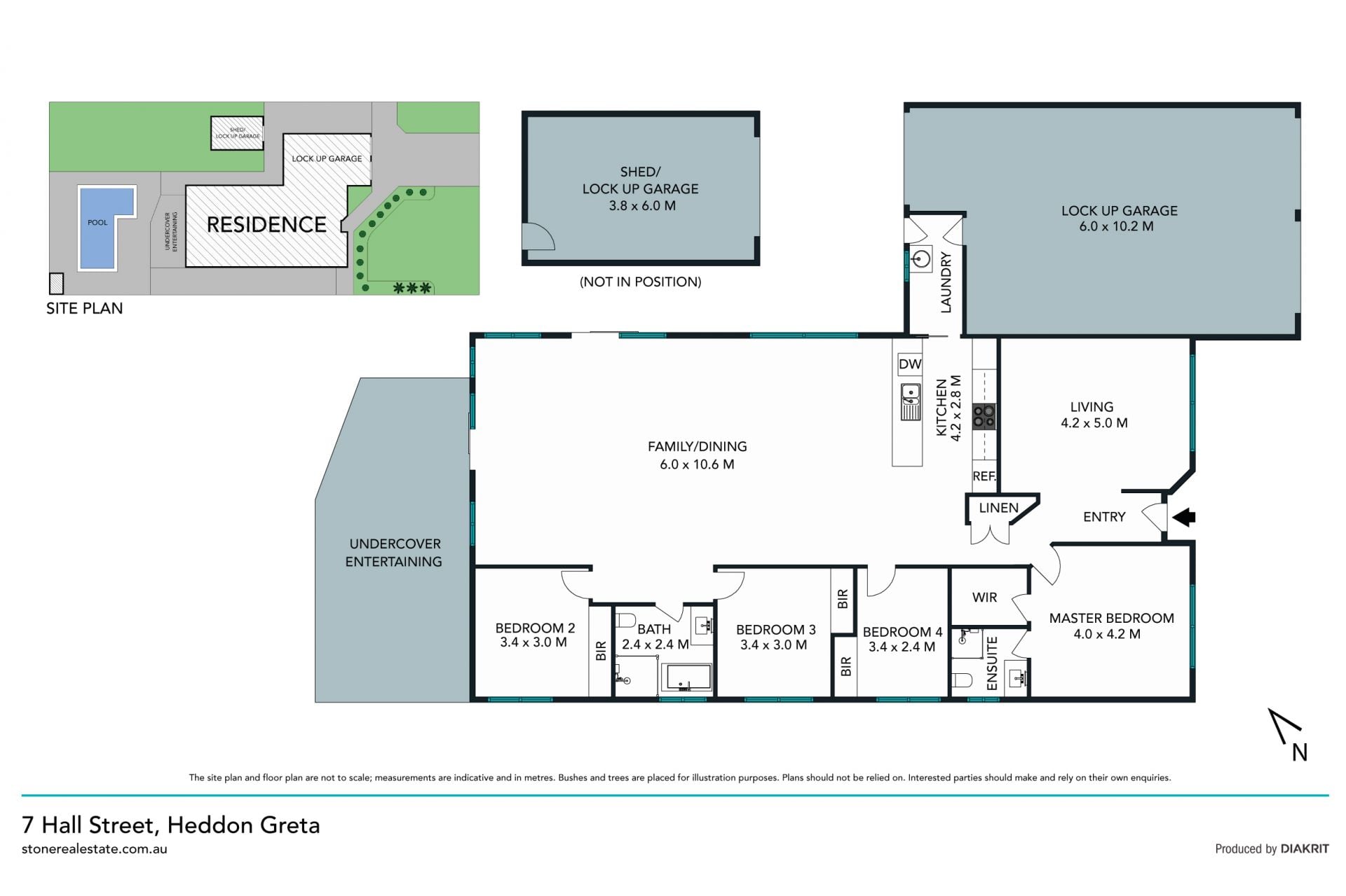 Family dimensions plus self-cleaning pool