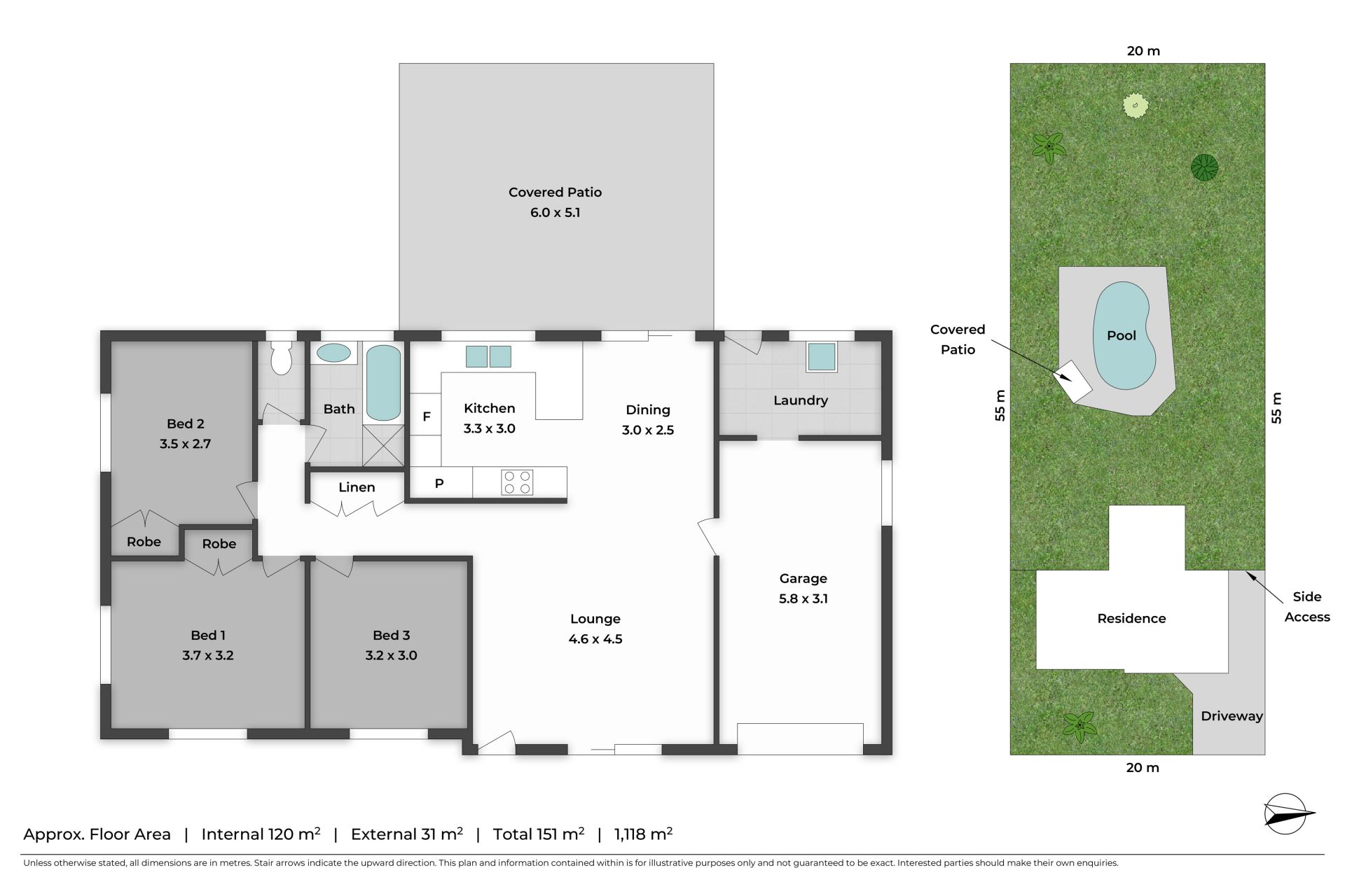 A RARE OPPORTUNITY ON 1,118m2 BLOCK