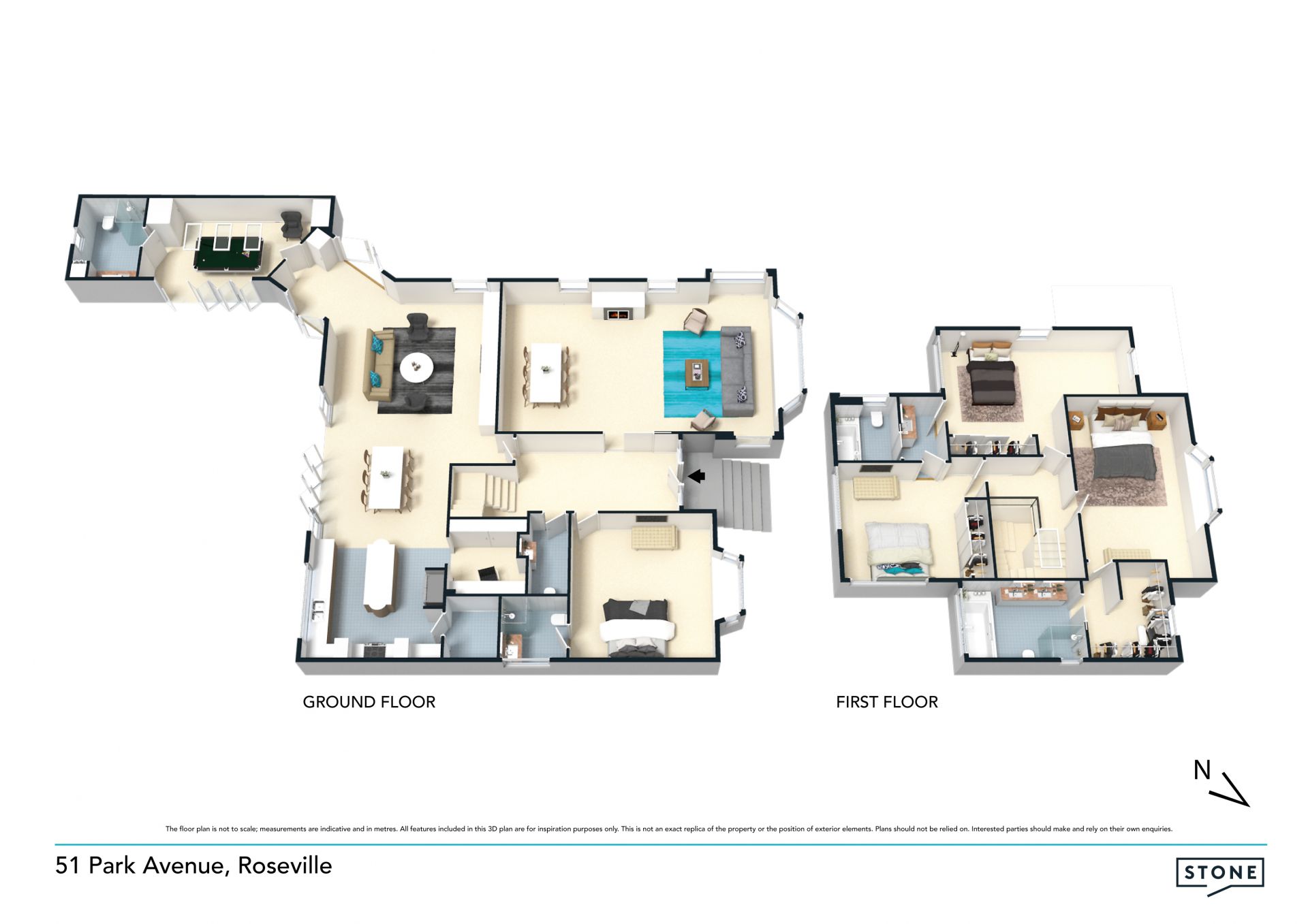Immaculate residence in coveted family enclave