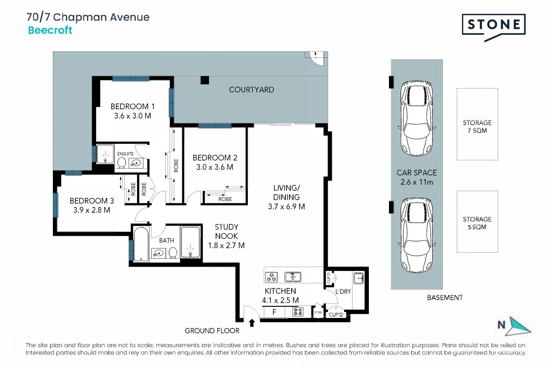 Rare 3 bedroom apartment in Beecroft Primary catchment