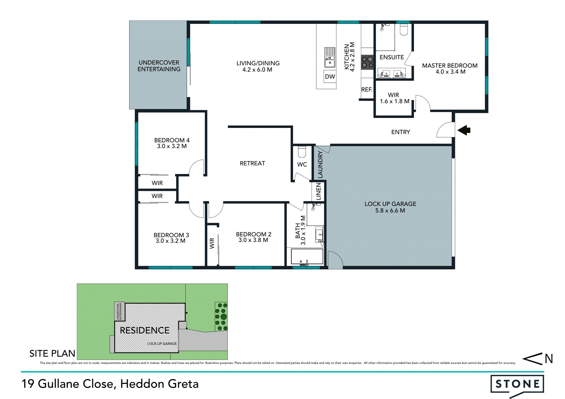 Brand new home with prized side access