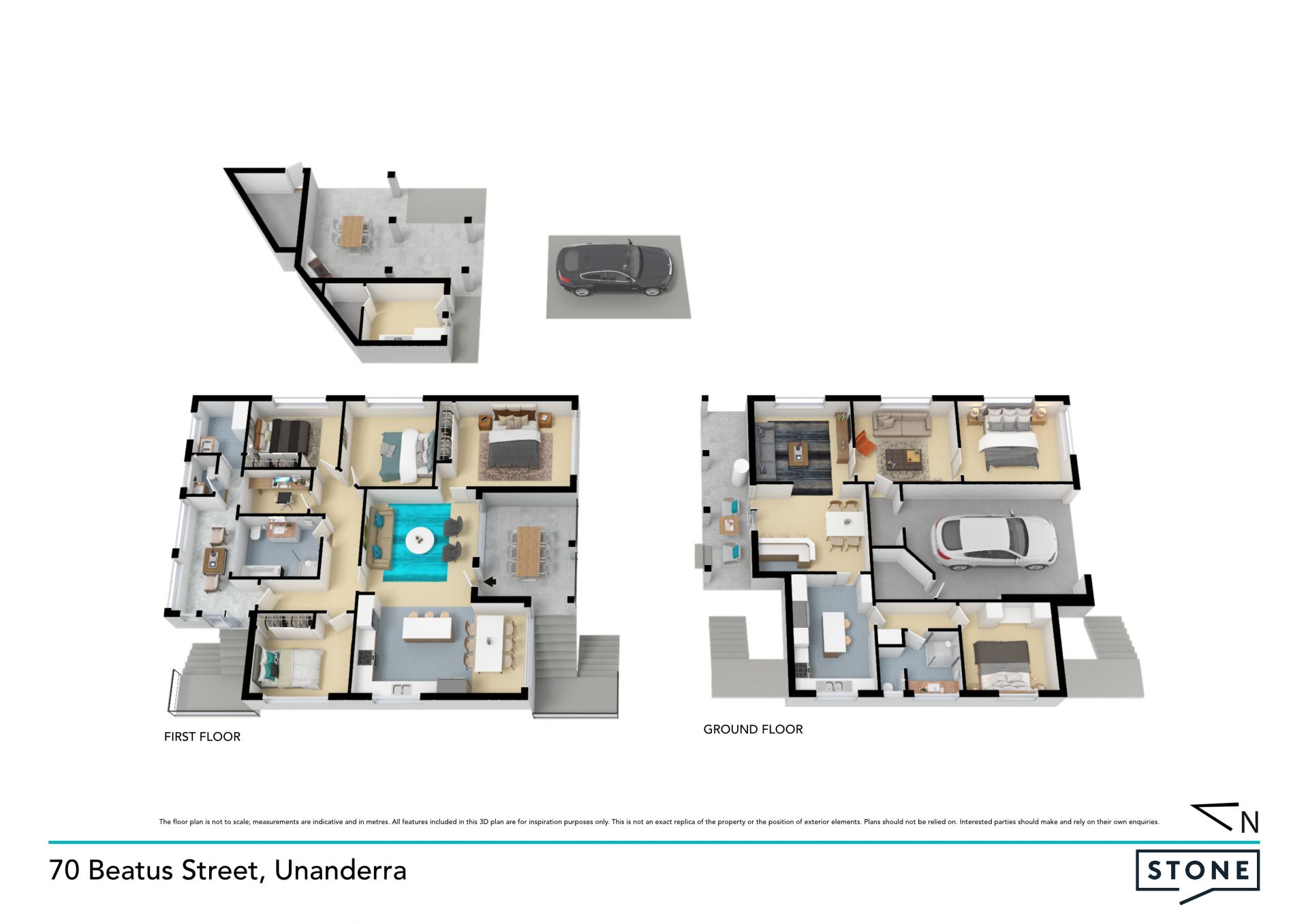 Dual family living with great light and scenic views