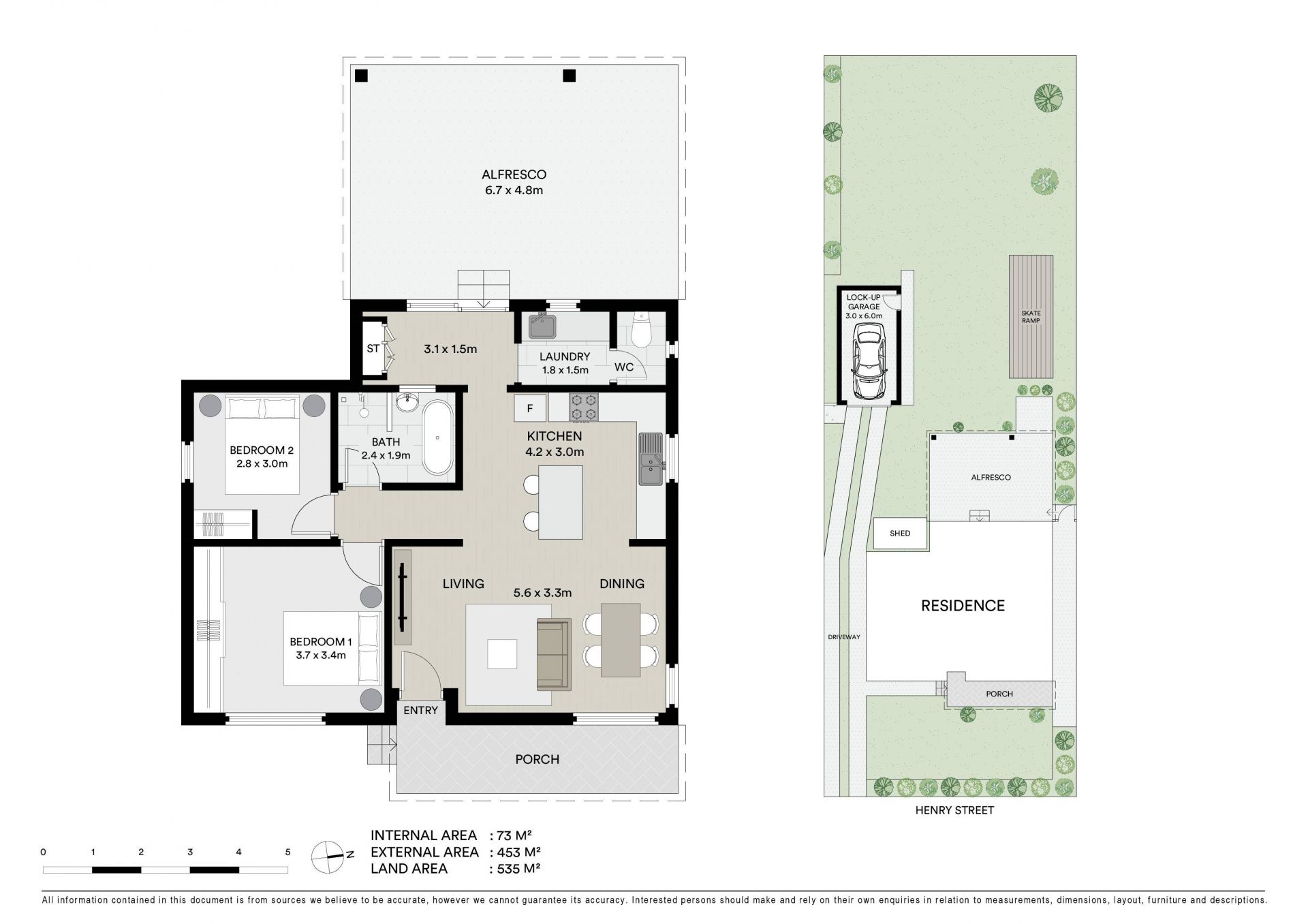 Potential in sought-after locale