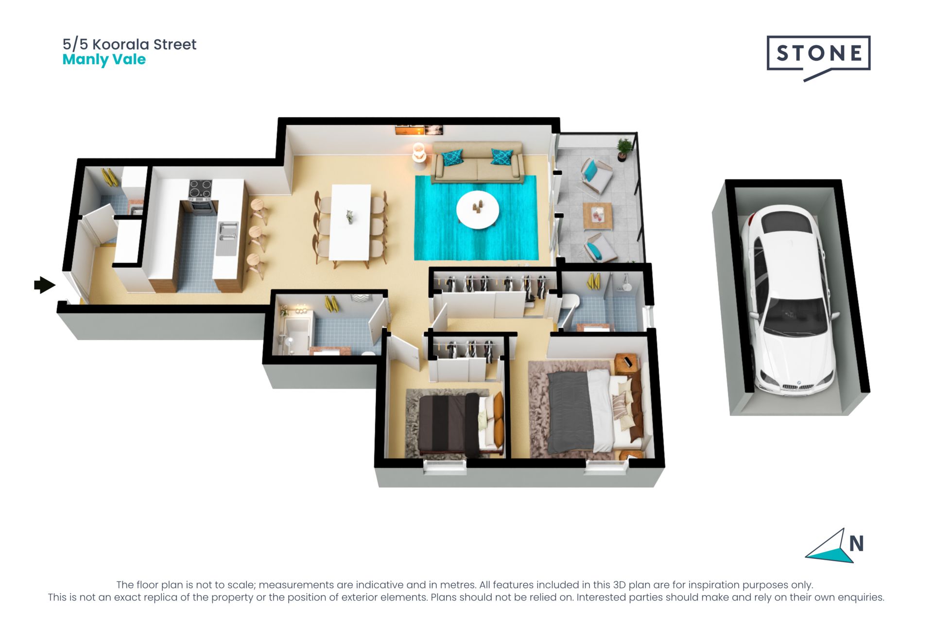 Executive style ground floor apartment
