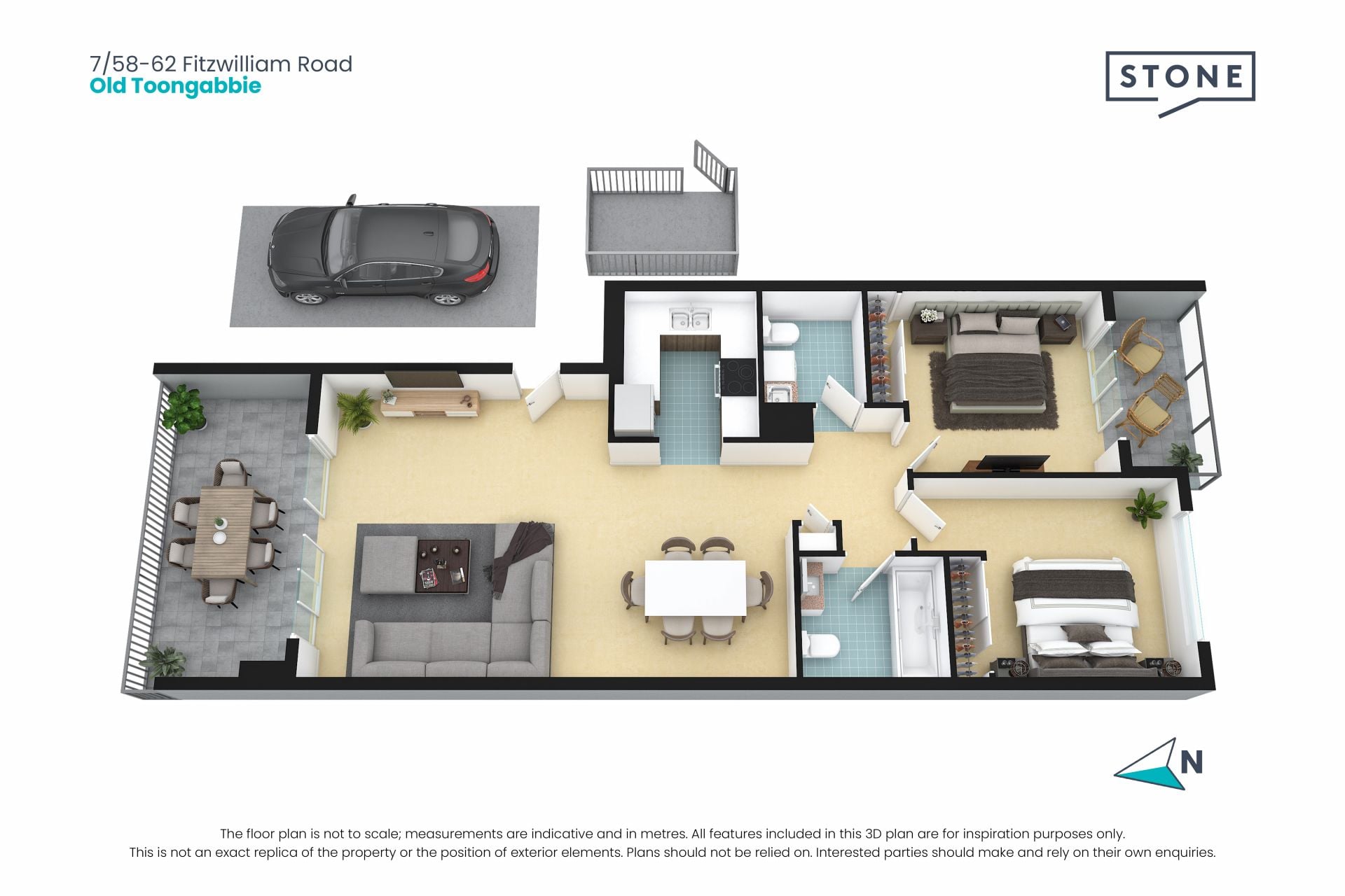 Stylish Two-Bedroom Living Offering Space, Comfort & Unbeatable Convenience