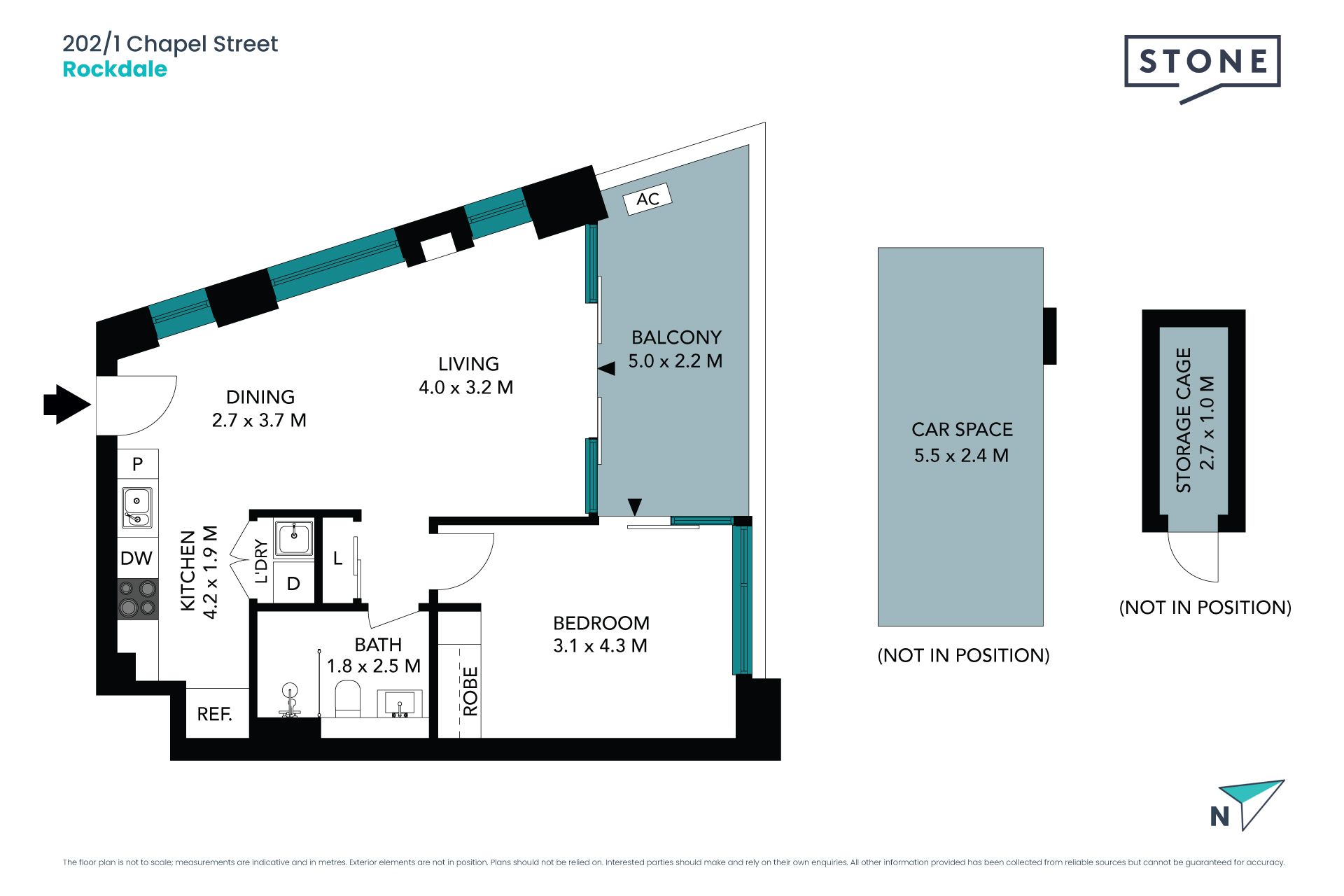 Near-new apartment in lifestyle precinct