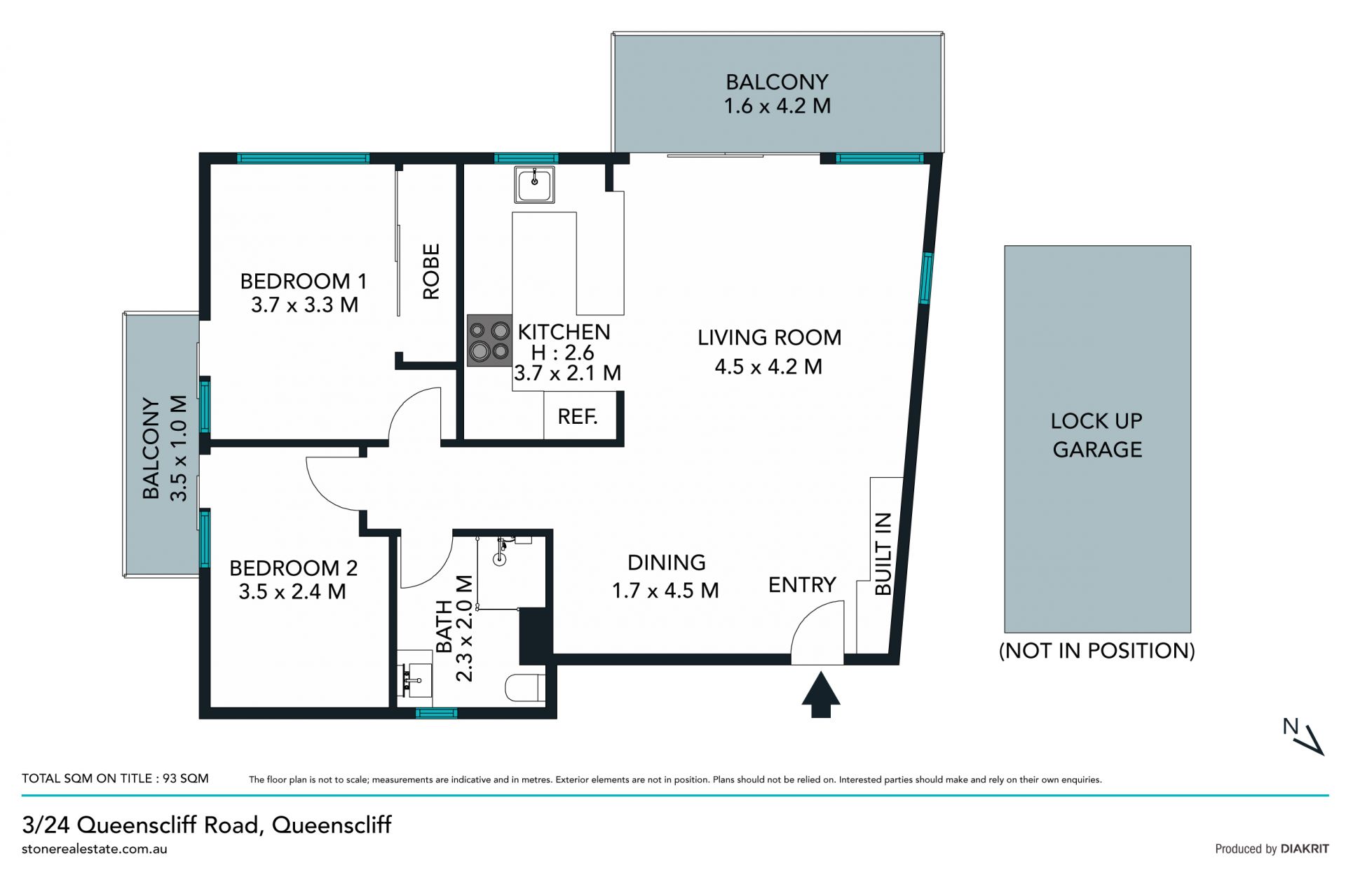 Oceanfront lifestyle pad with direct beach access