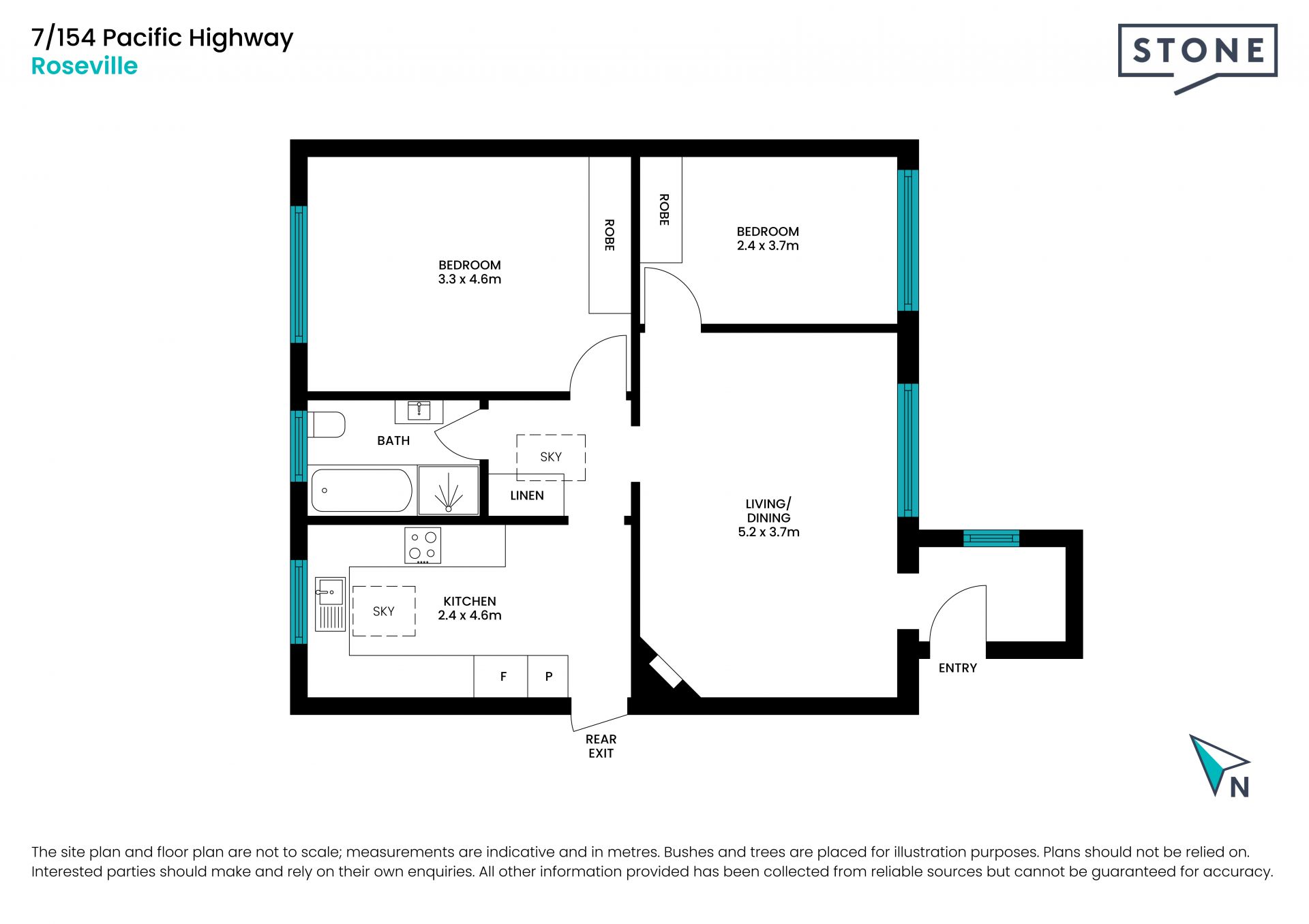 Walk to everything from an exquisitely updated rear set stunner