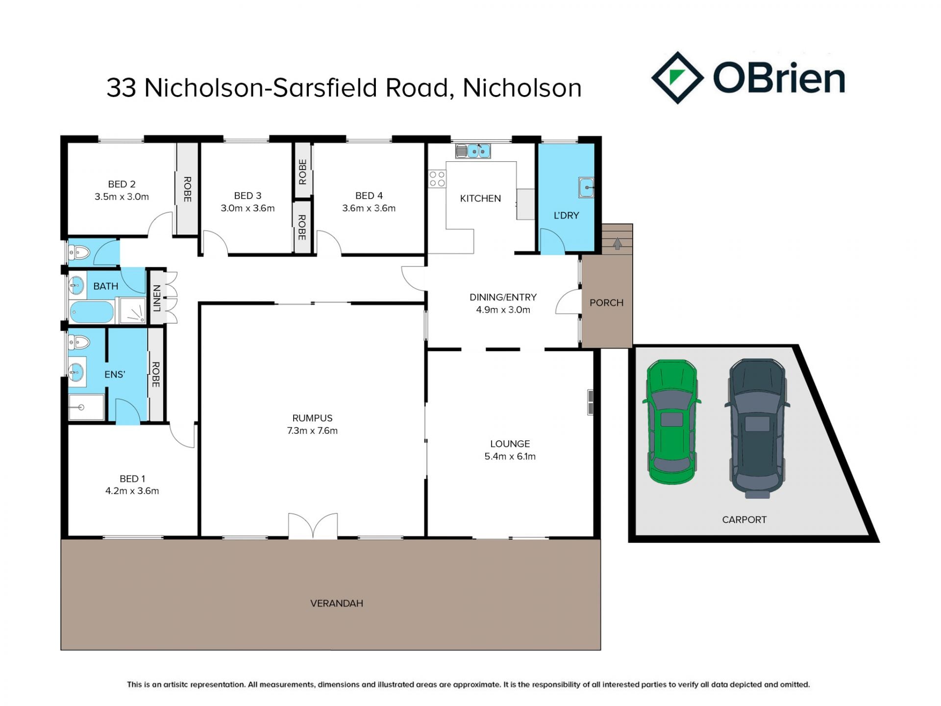 33 Nicholson-Sarsfield Road, Nicholson VIC
